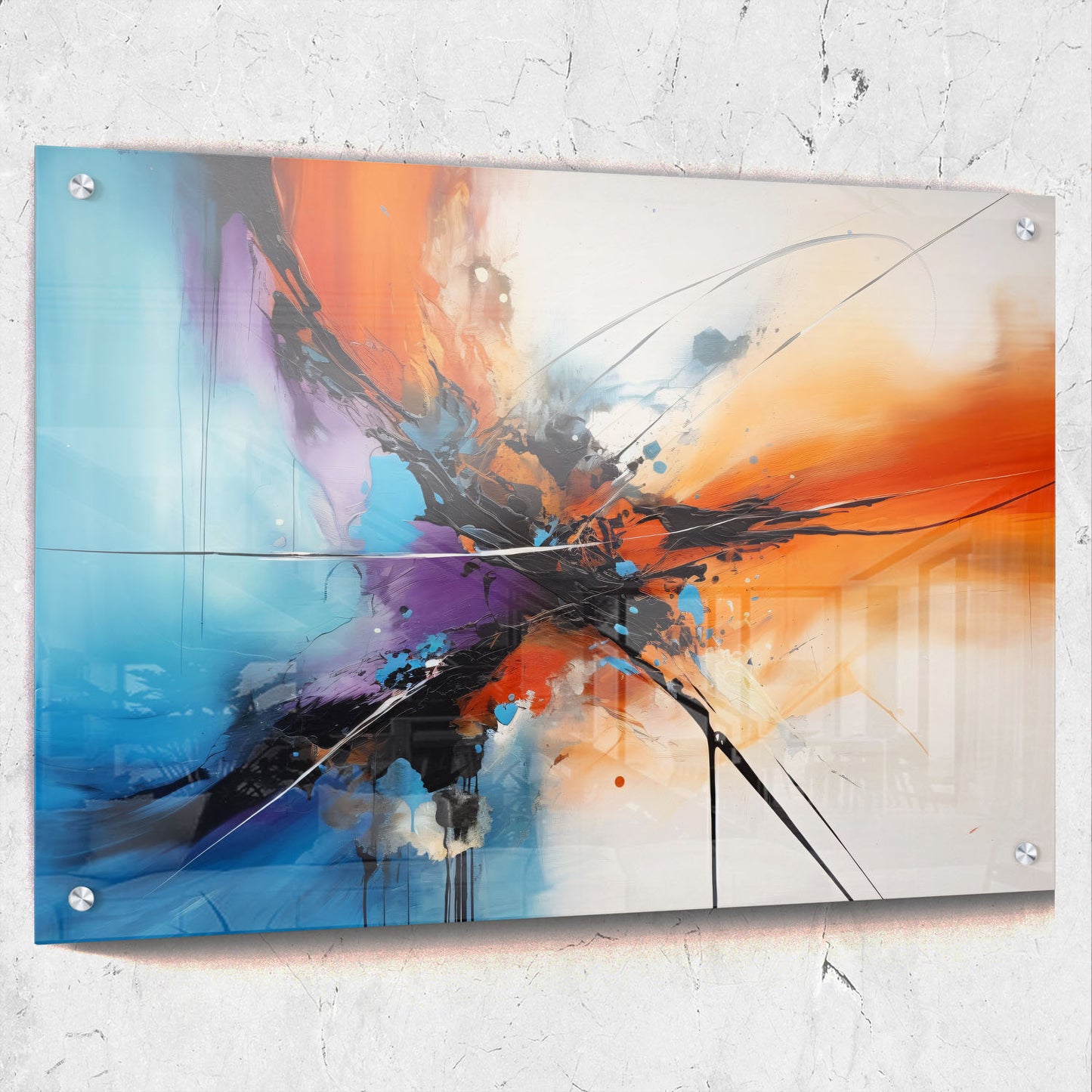 Abstract Colorful painting