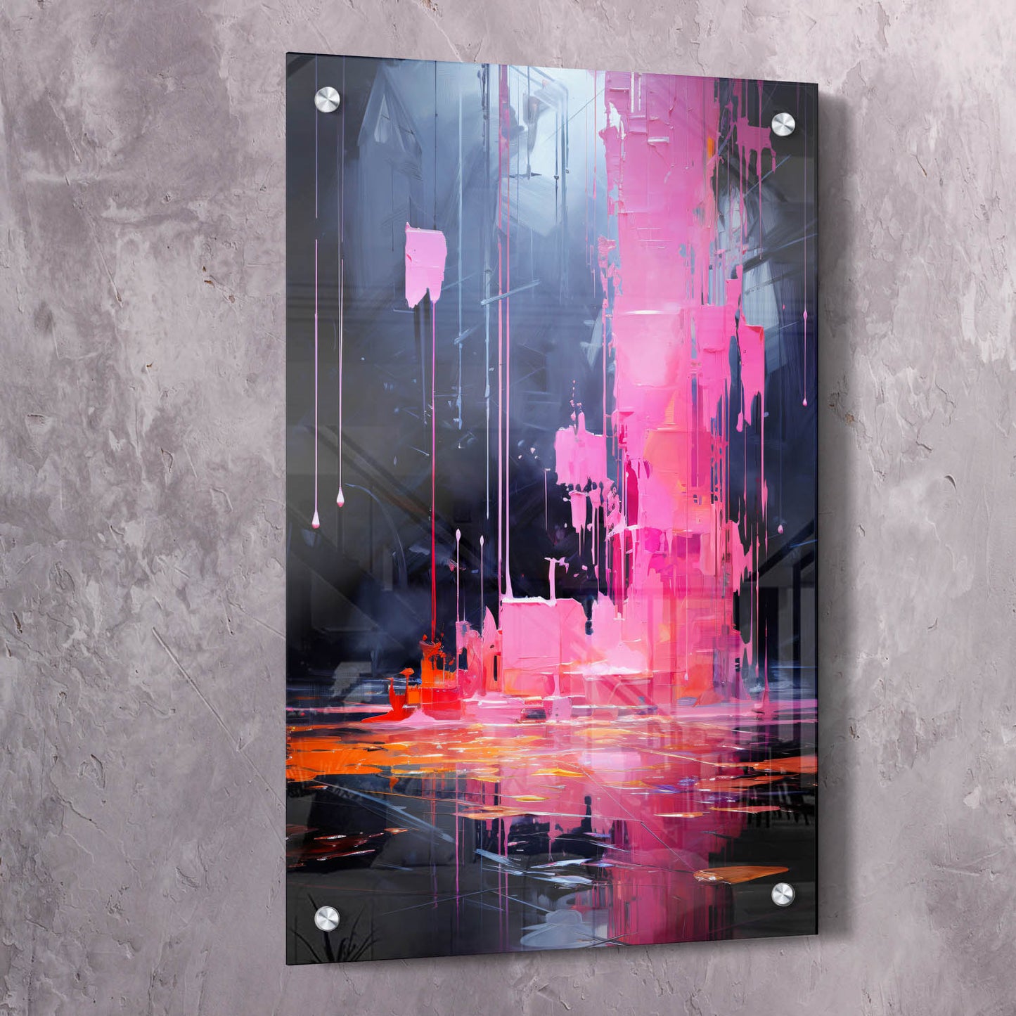 Abstract Knife Paiting