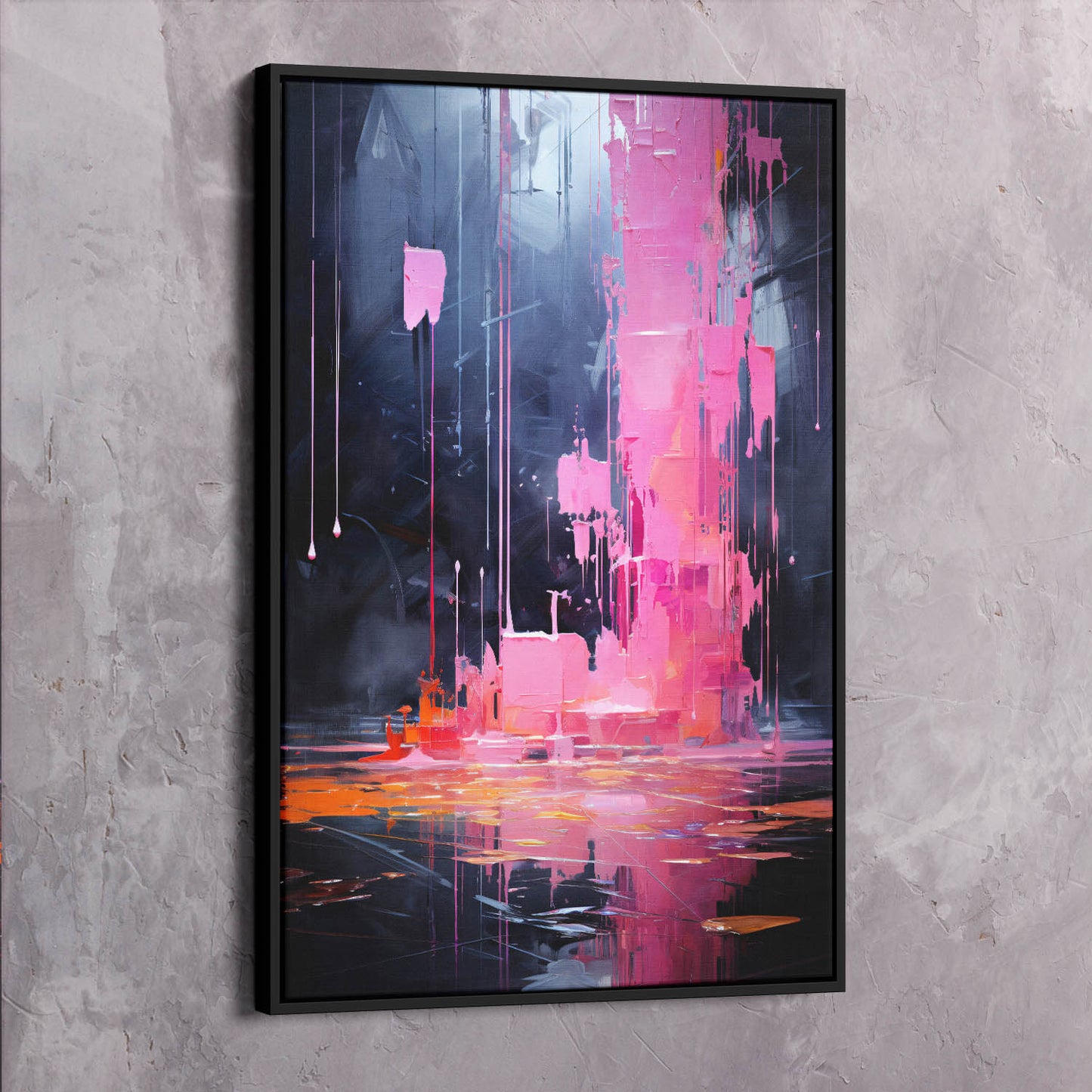 Abstract Knife Paiting