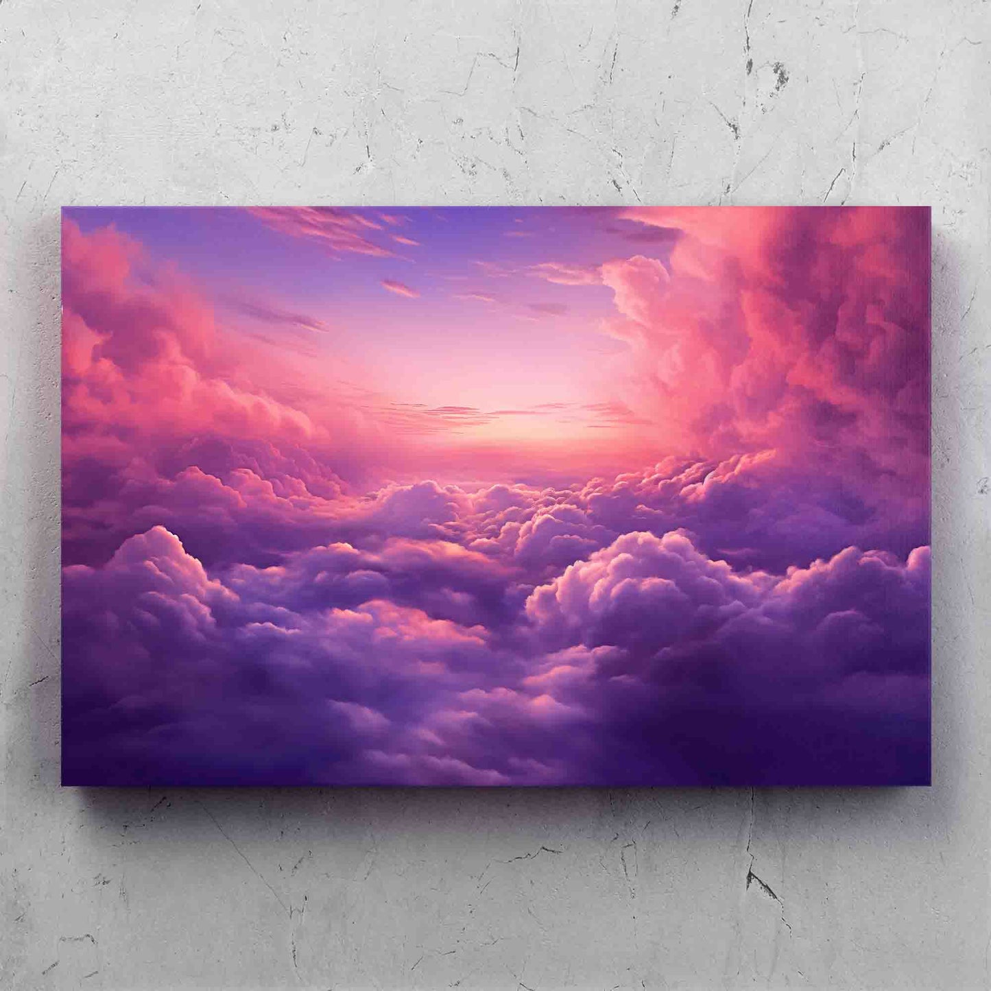 Abstract Pink Clouds