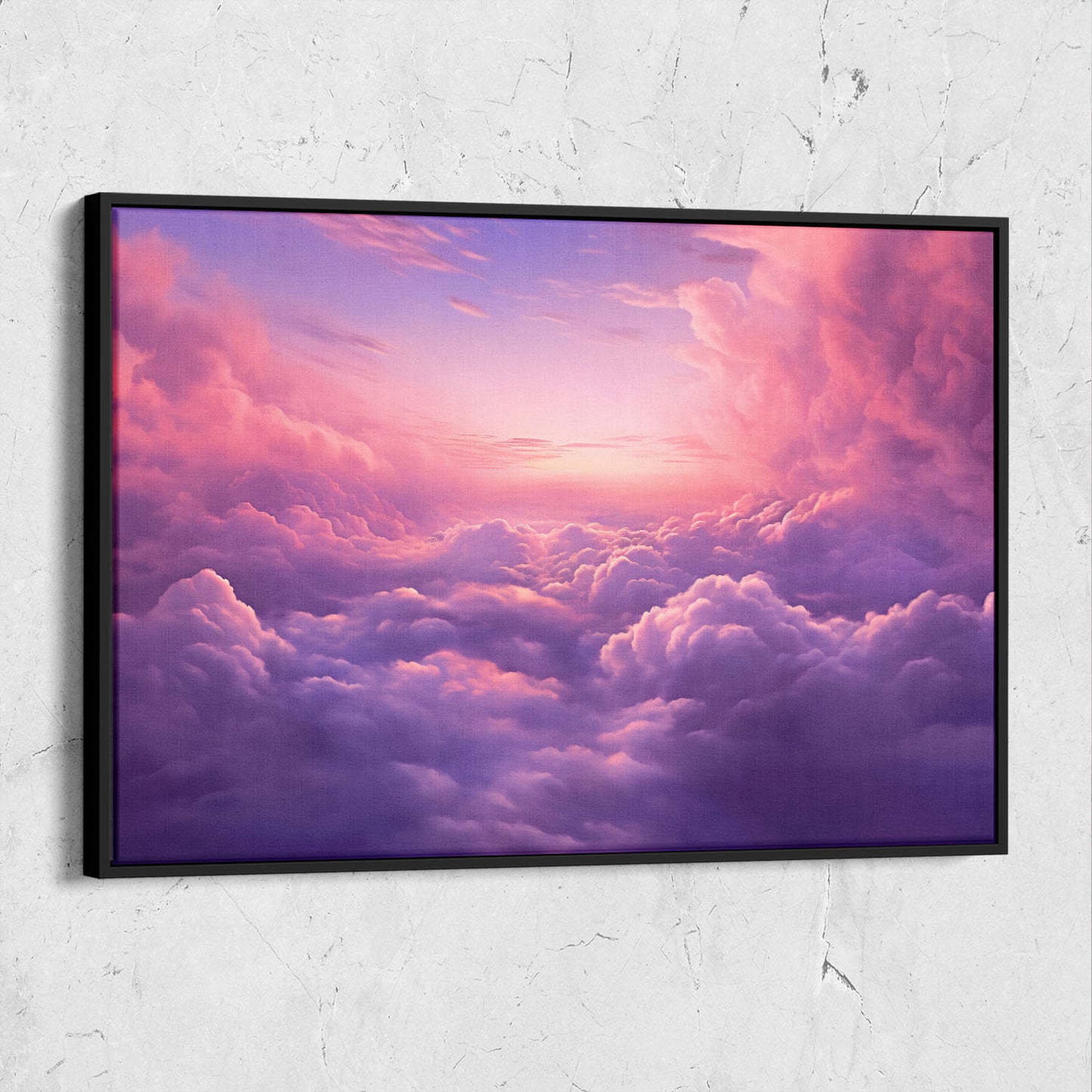 Abstract Pink Clouds