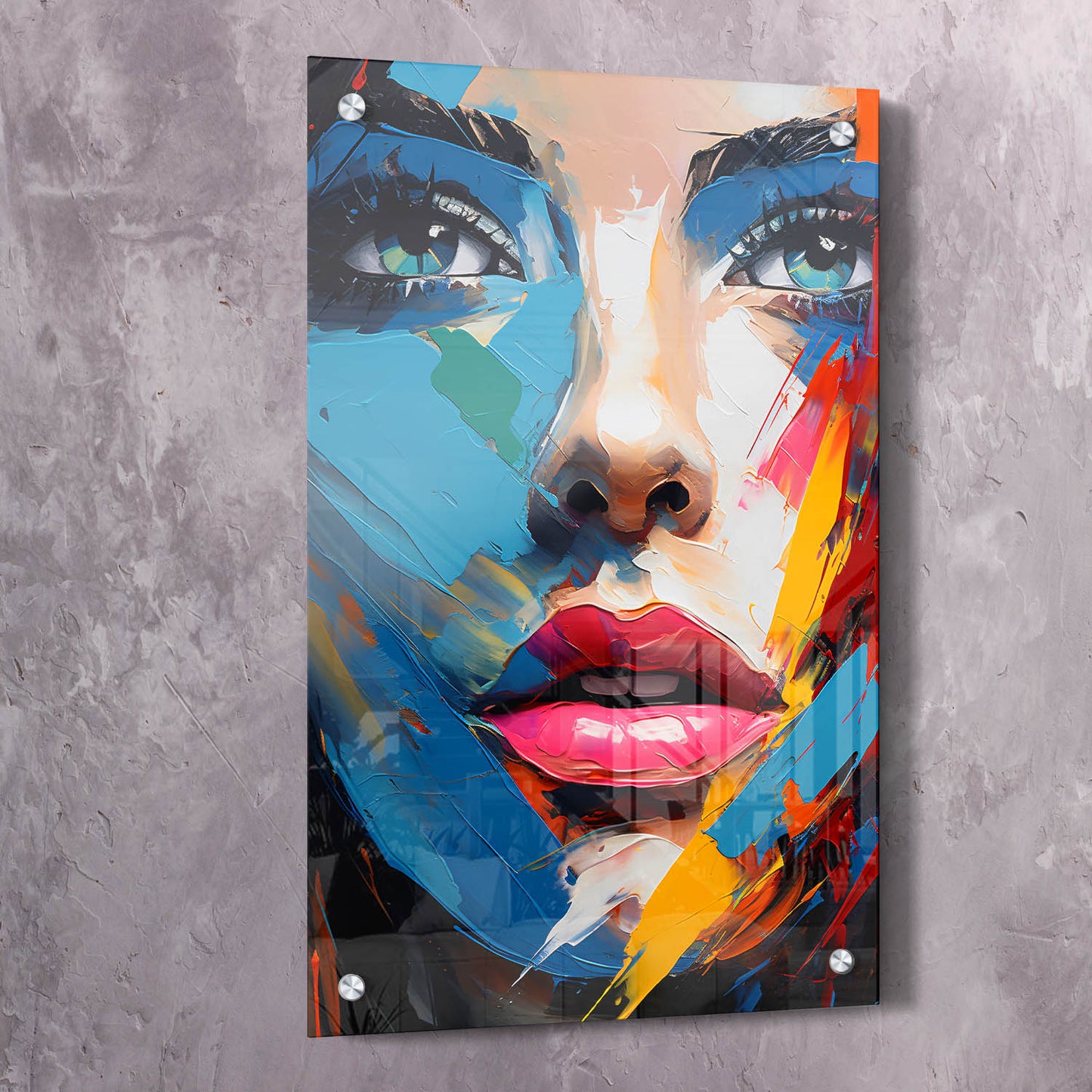 Beauty Knife Painted Face