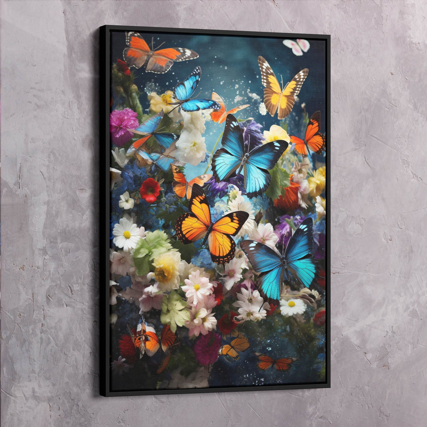 Colorful Fluttered Butterflies