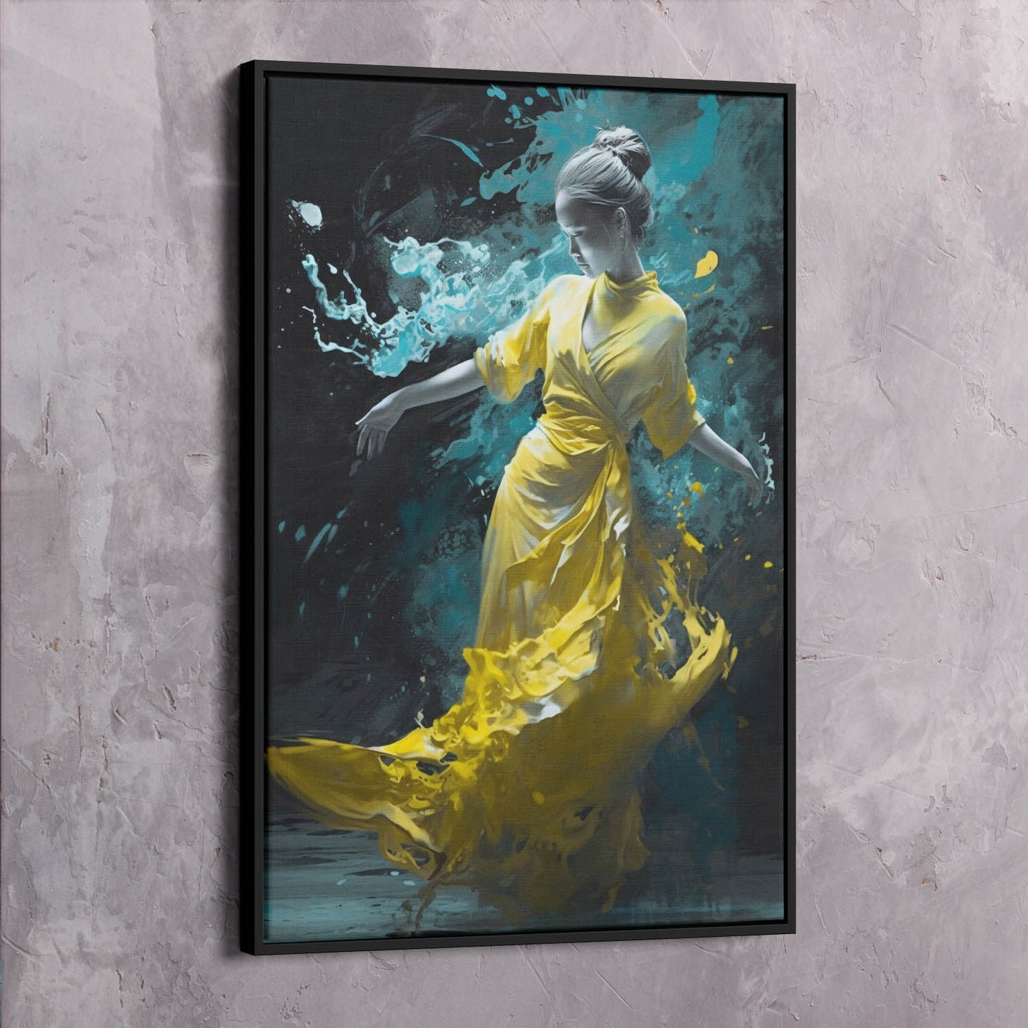 Dancing Beauty Spallter Paint