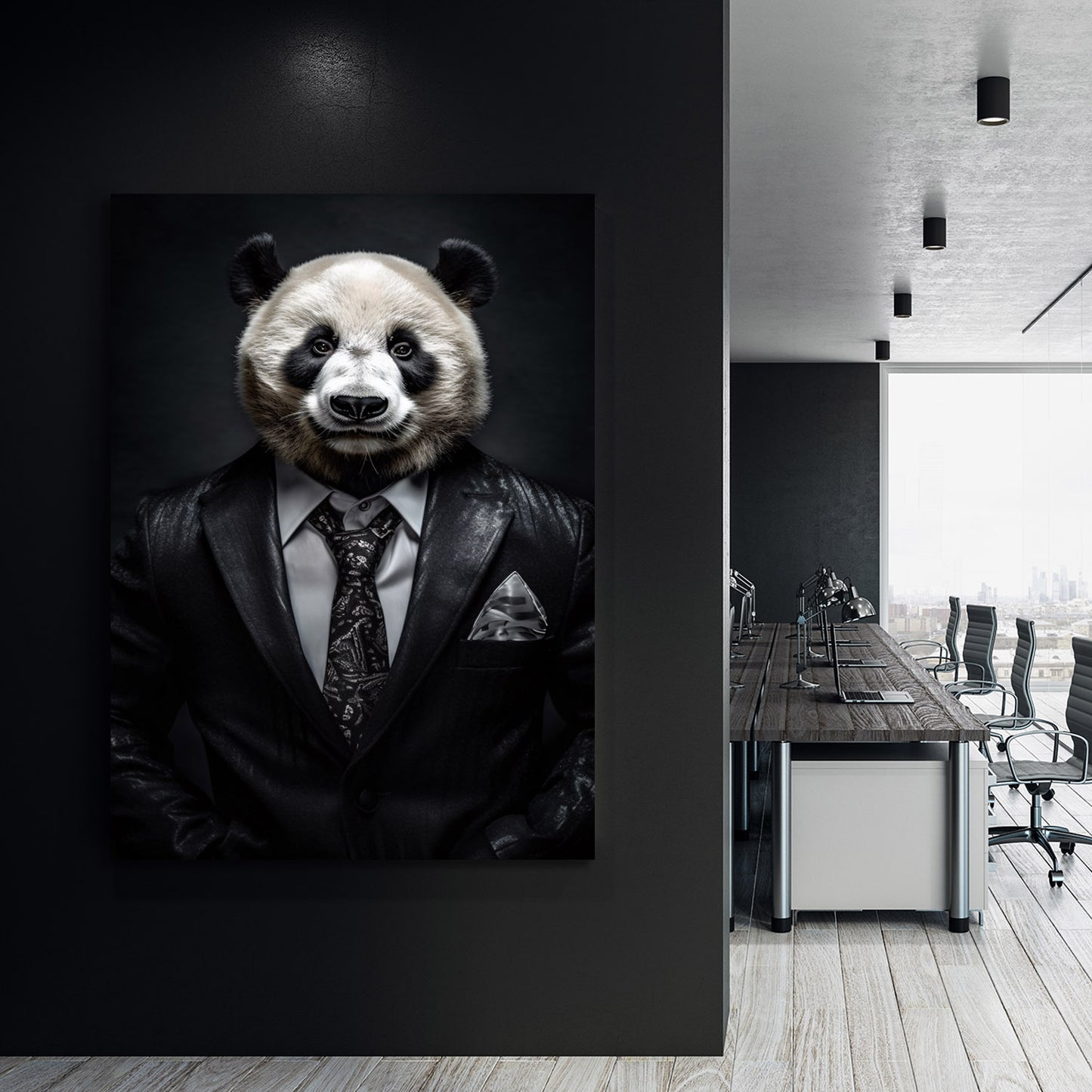 Dark Panda Suit