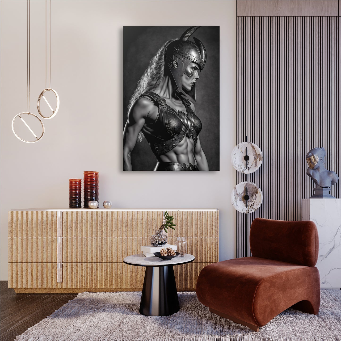 Muscle Warrior Beauty