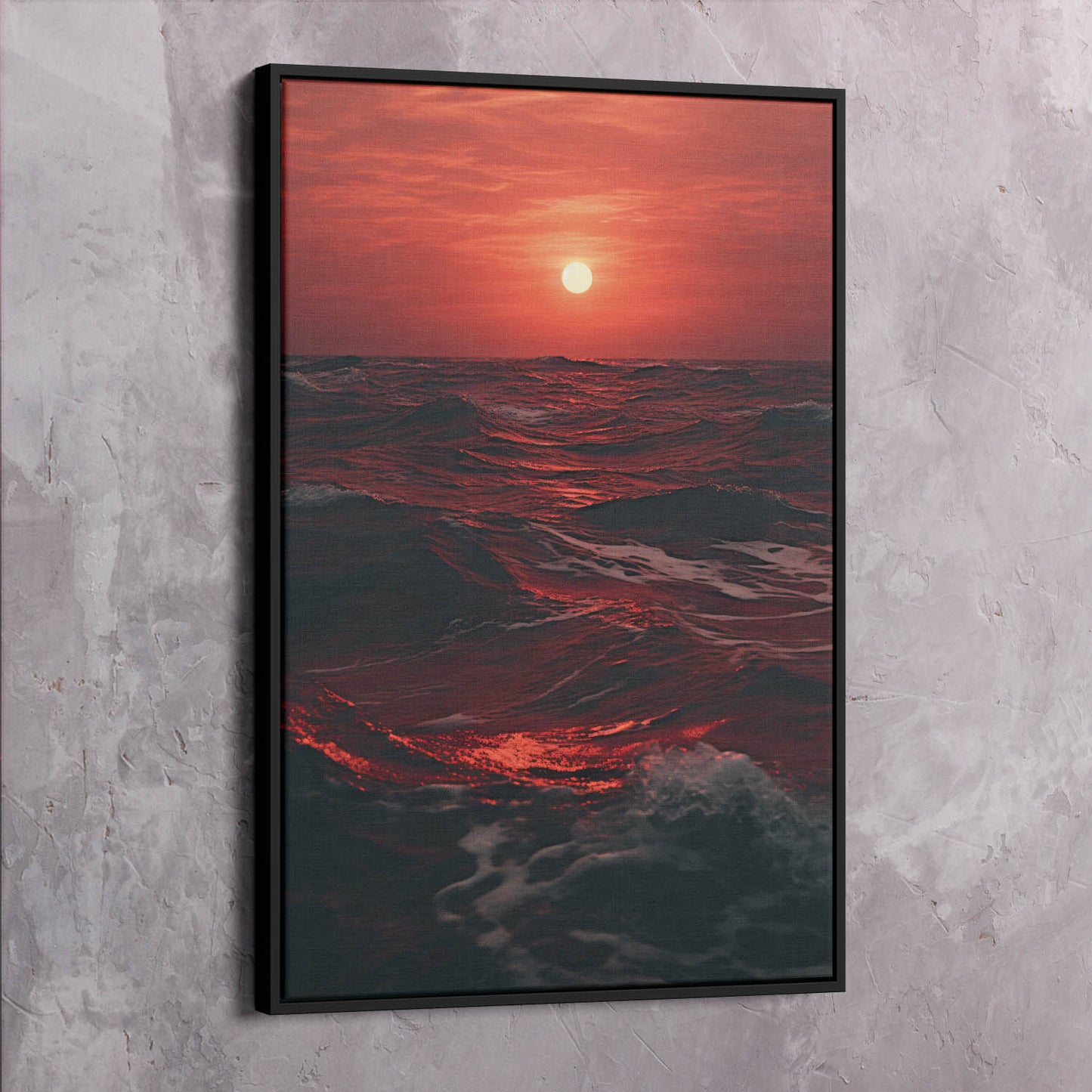 Ocean Red Sunset