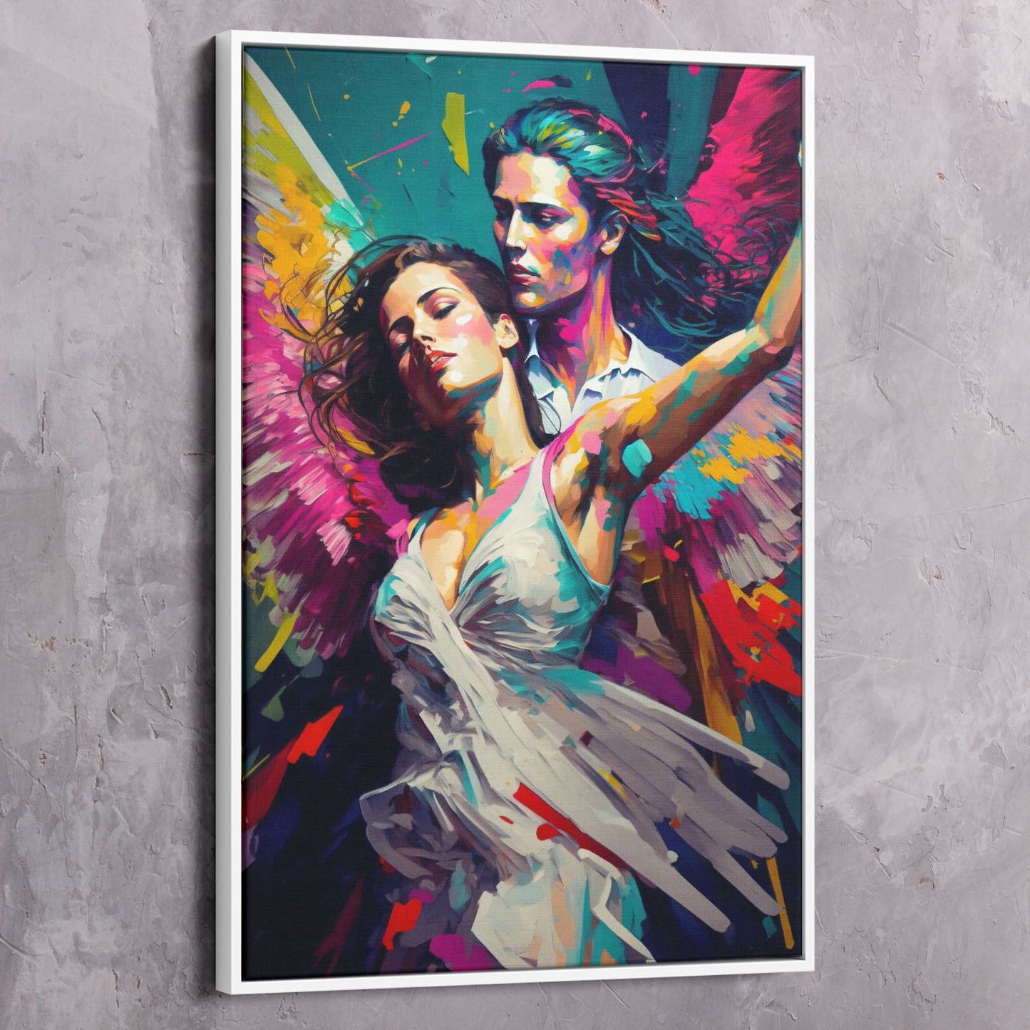 Tango Dancers Paint