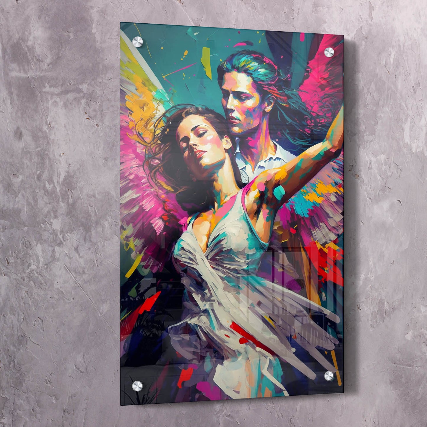Tango Dancers Paint