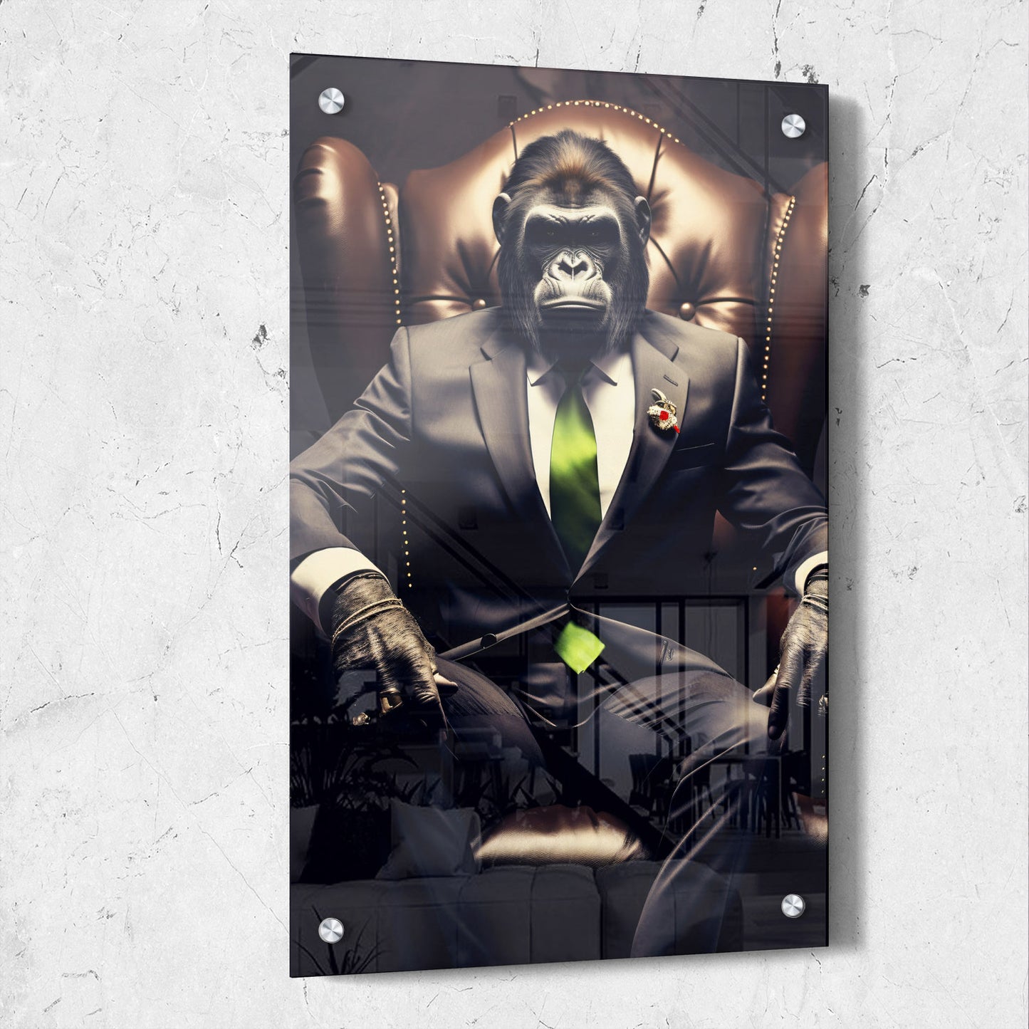 Vintage Ape with Suit