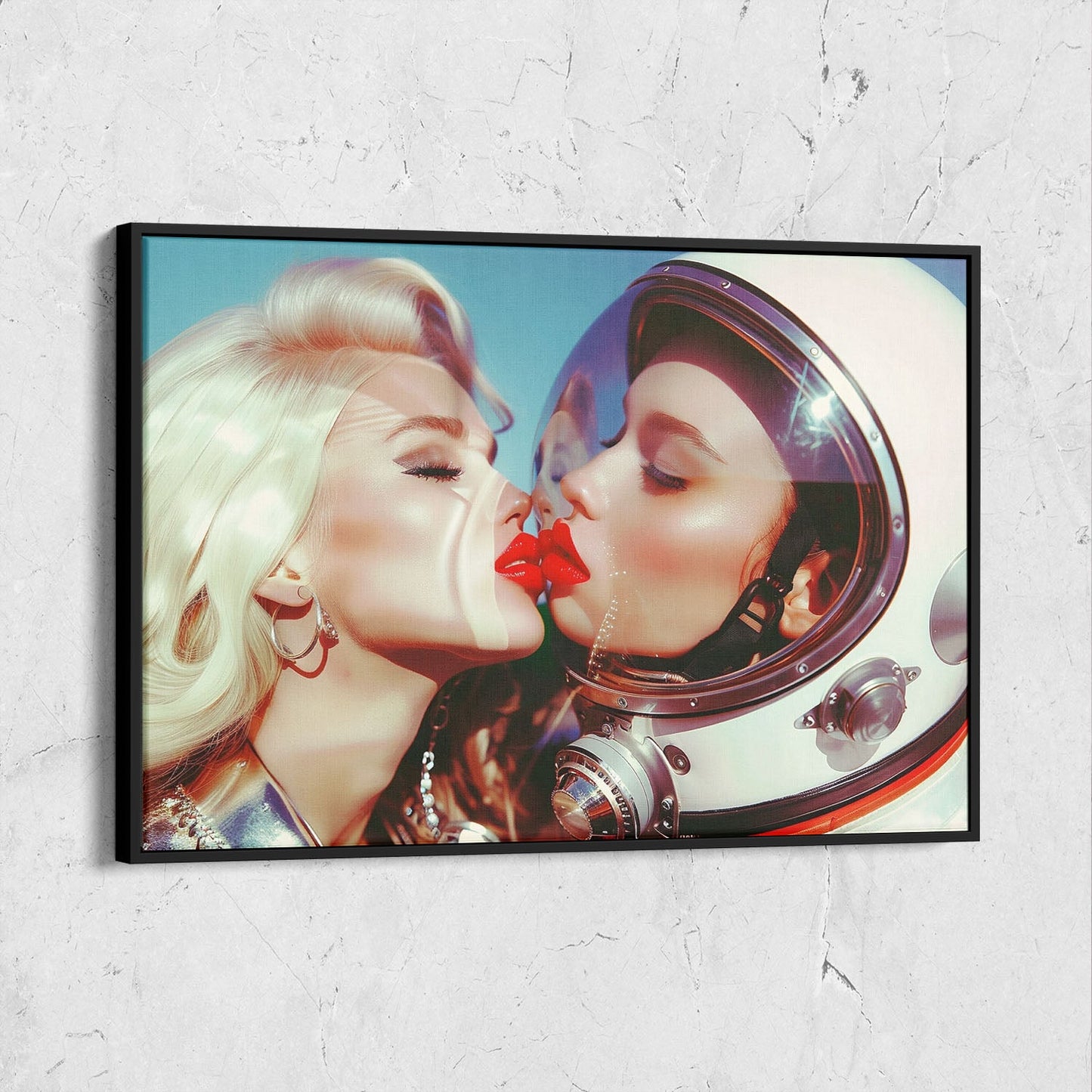 Astronaut Women Digital Portrait