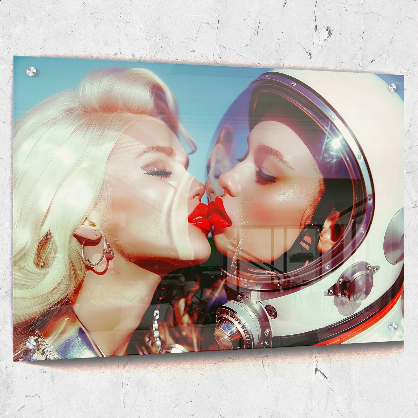 Astronaut Women Digital Portrait