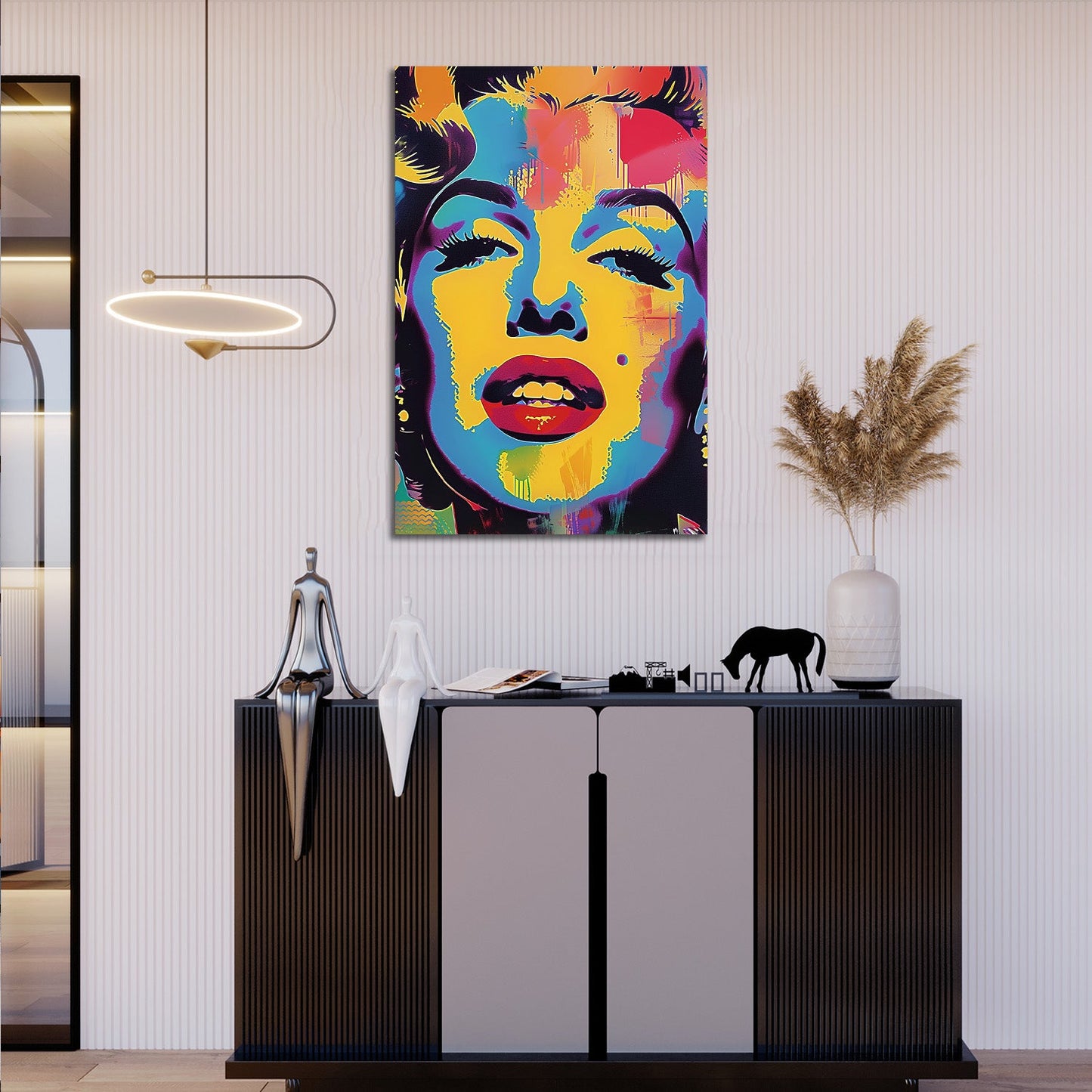 Colorful Marilyn Monroe Pop Art