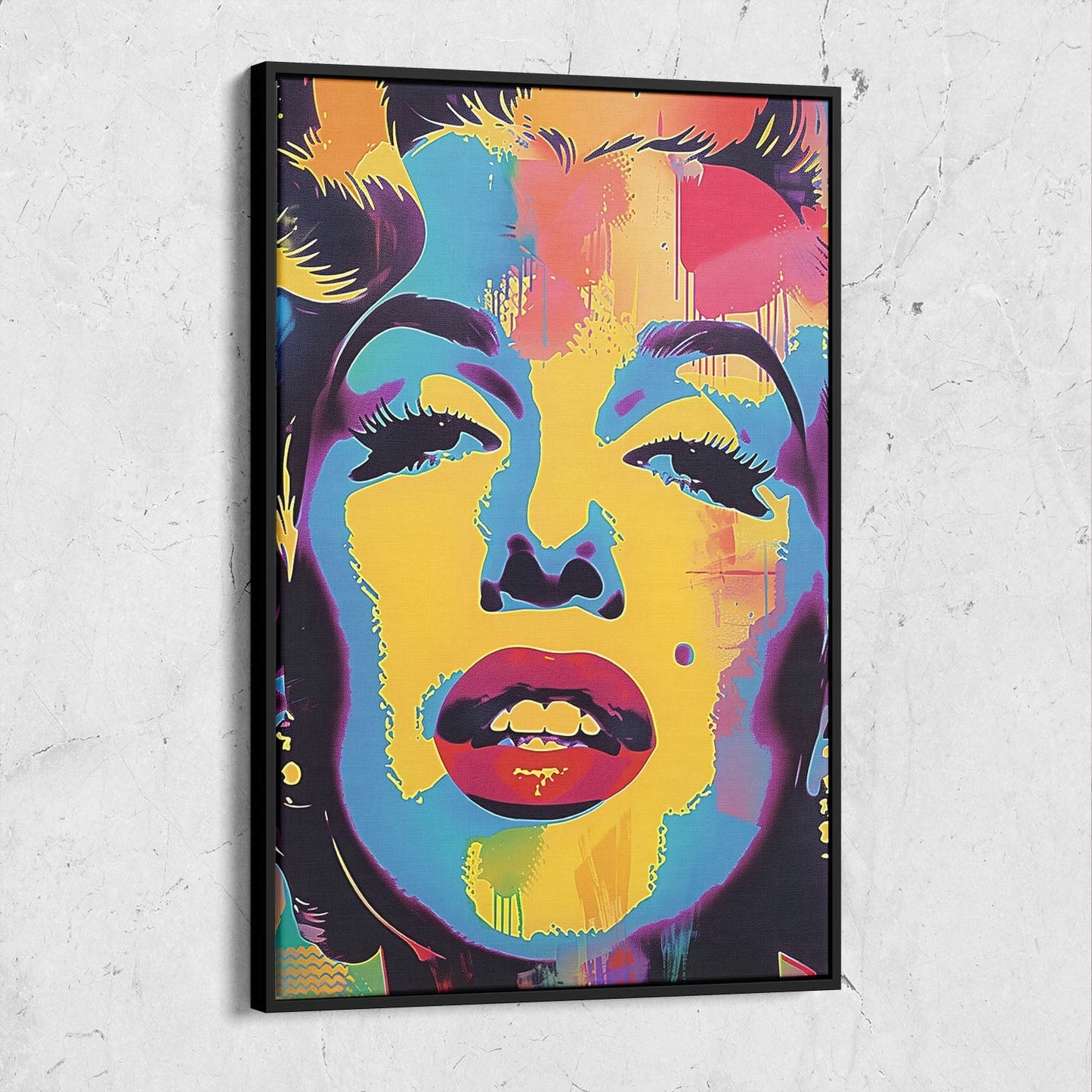 Colorful Marilyn Monroe Pop Art