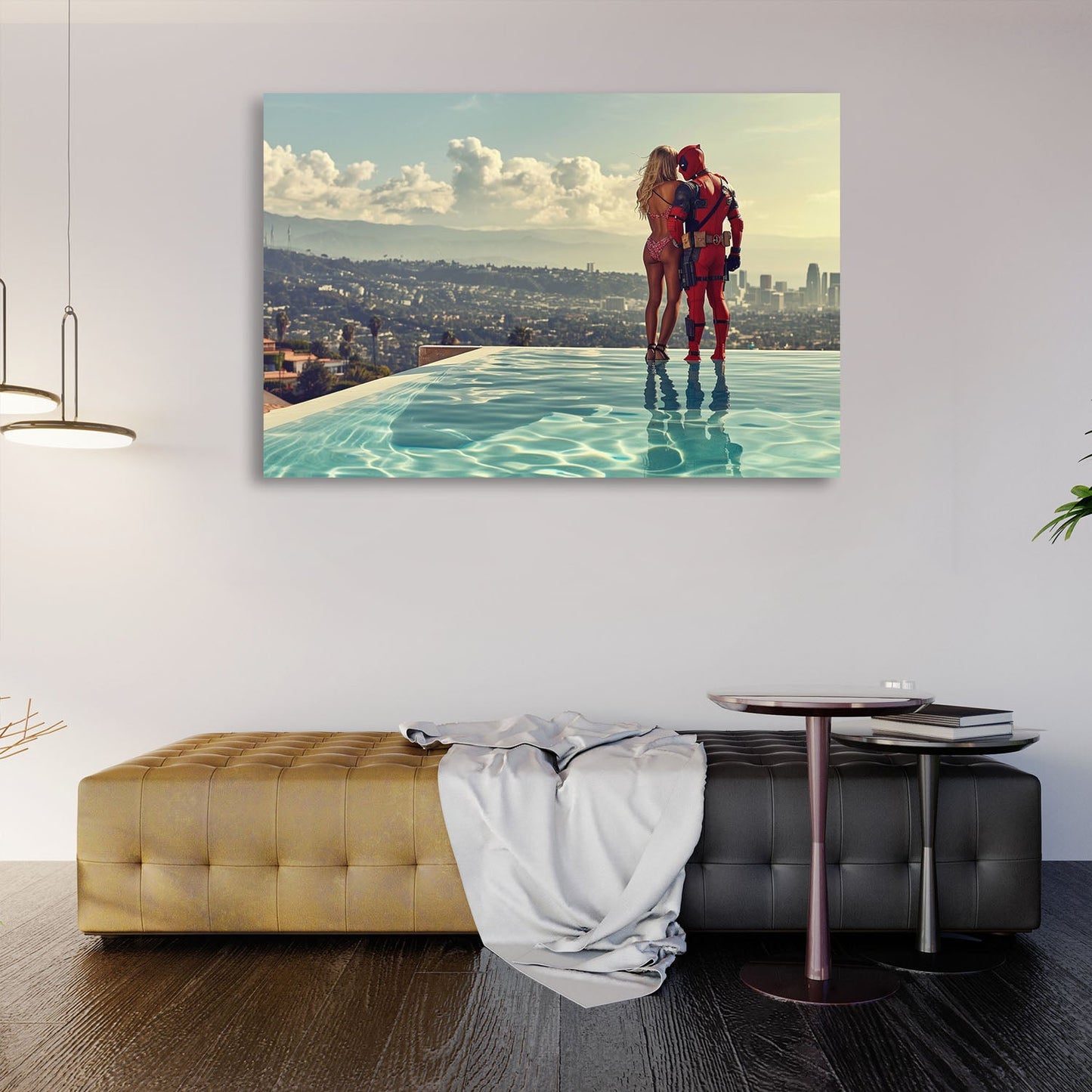 Deadpool Couple Los Angeles Art