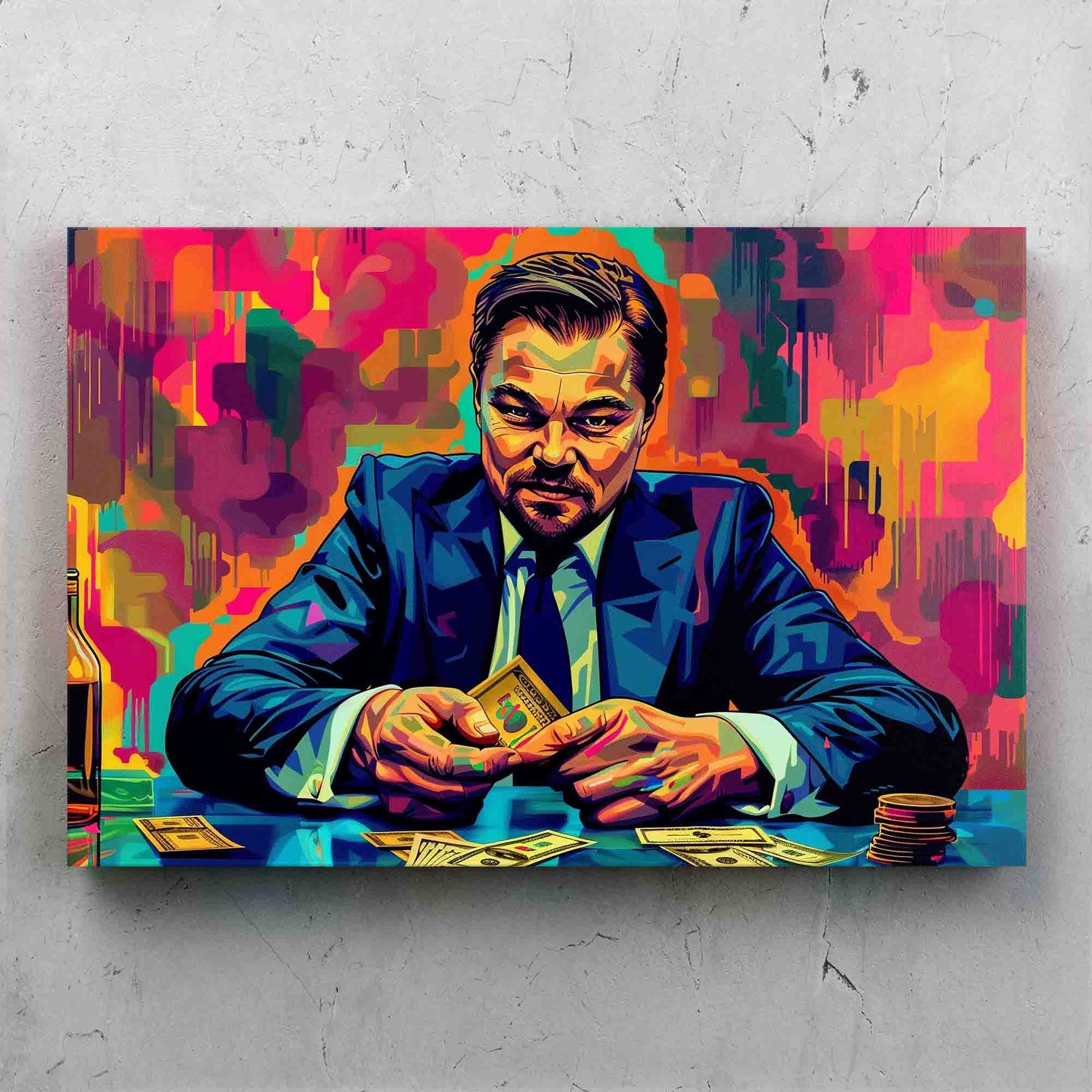 Digital Pop Art Money Man
