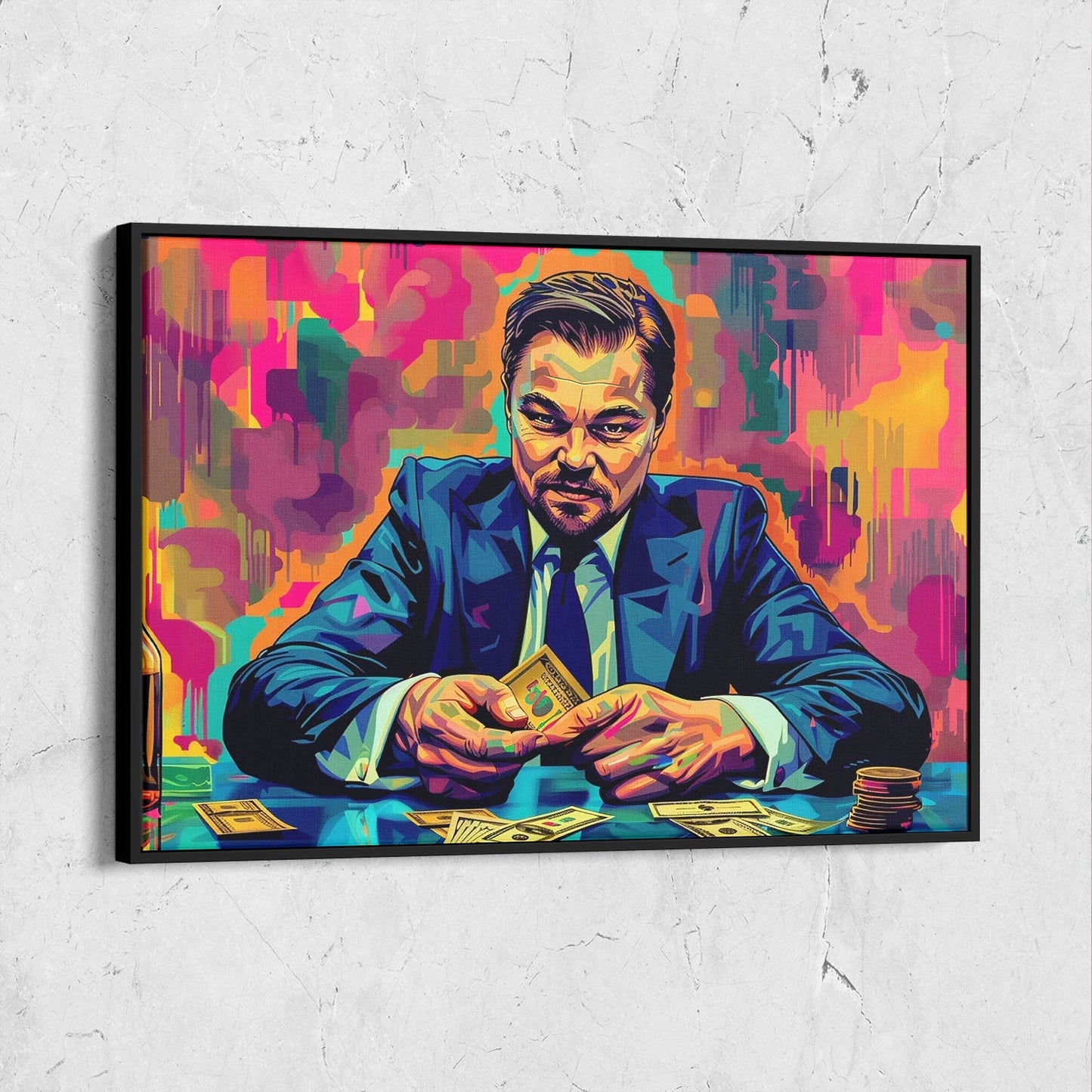 Digital Pop Art Money Man