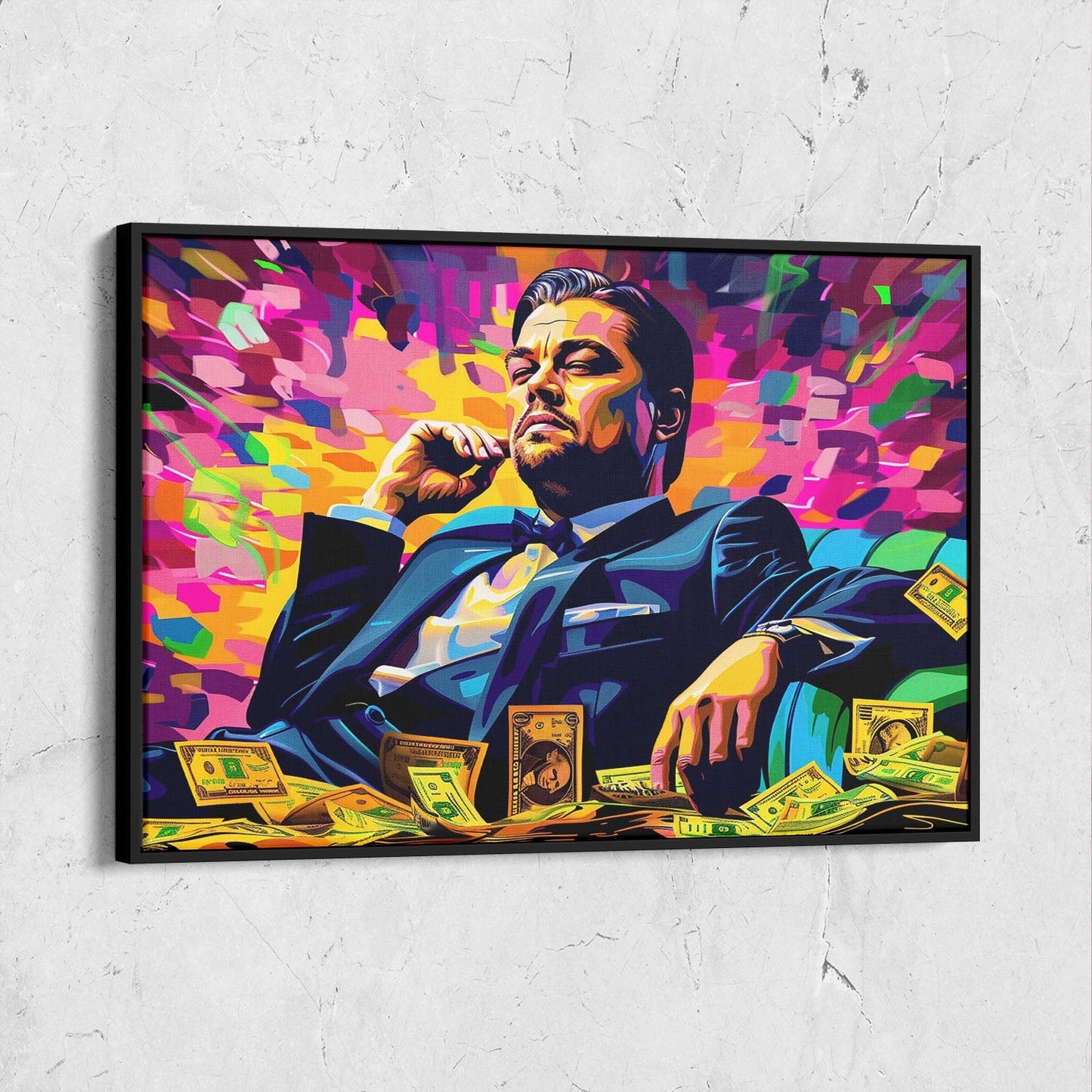 Leonardo DiCaprio Pop Art Portrait