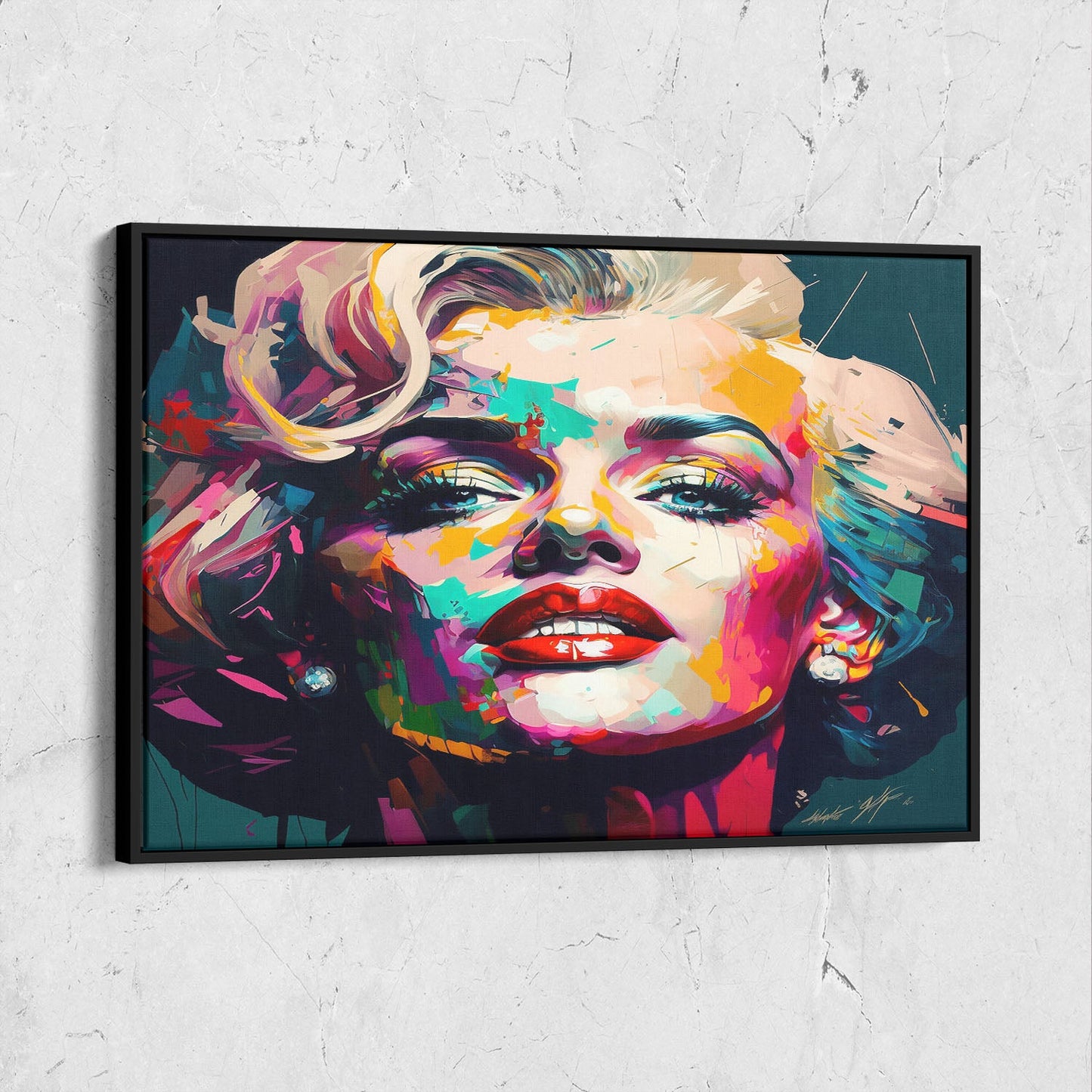 Marilyn Monroe Pop Art Portrait