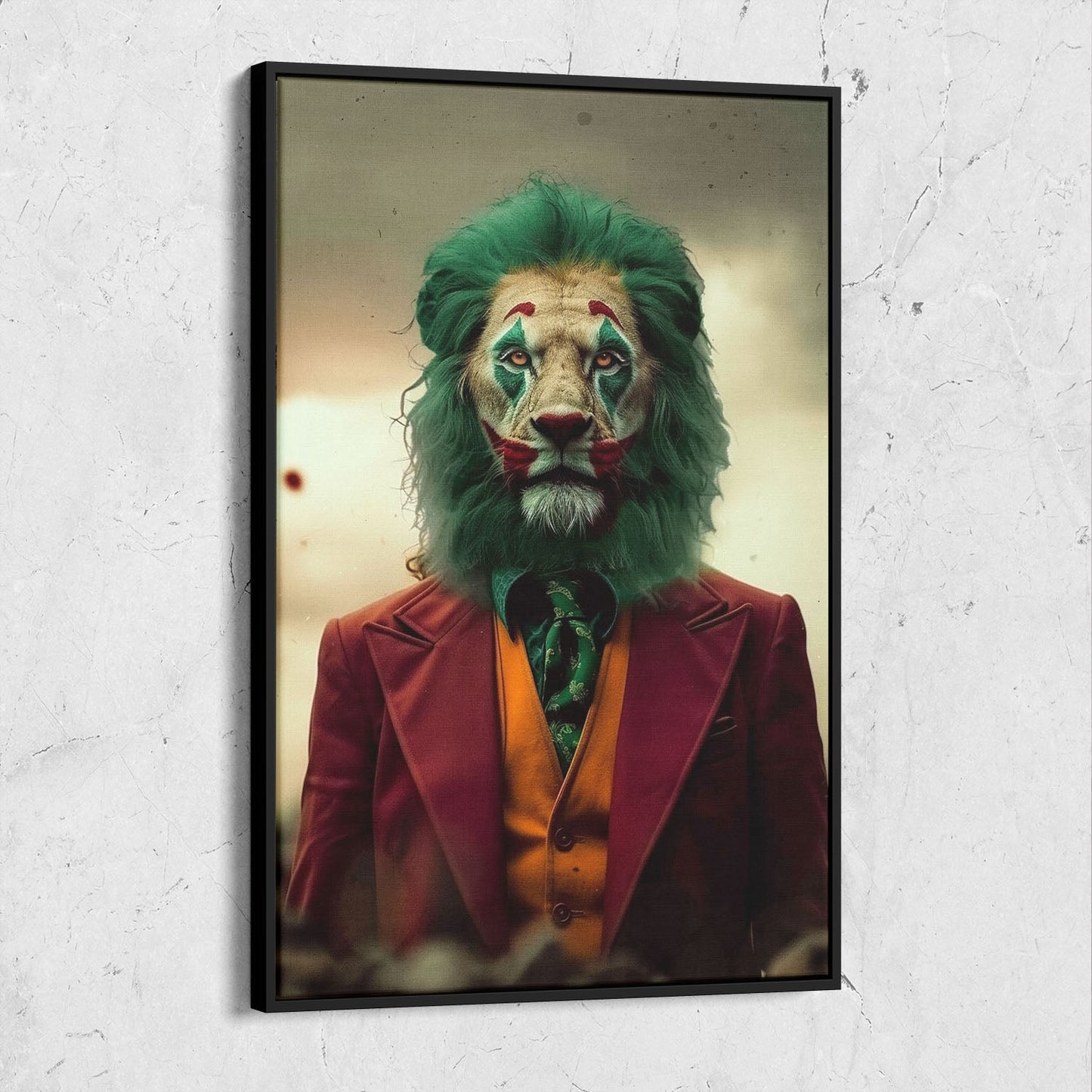 Surreal Lion Joker Art