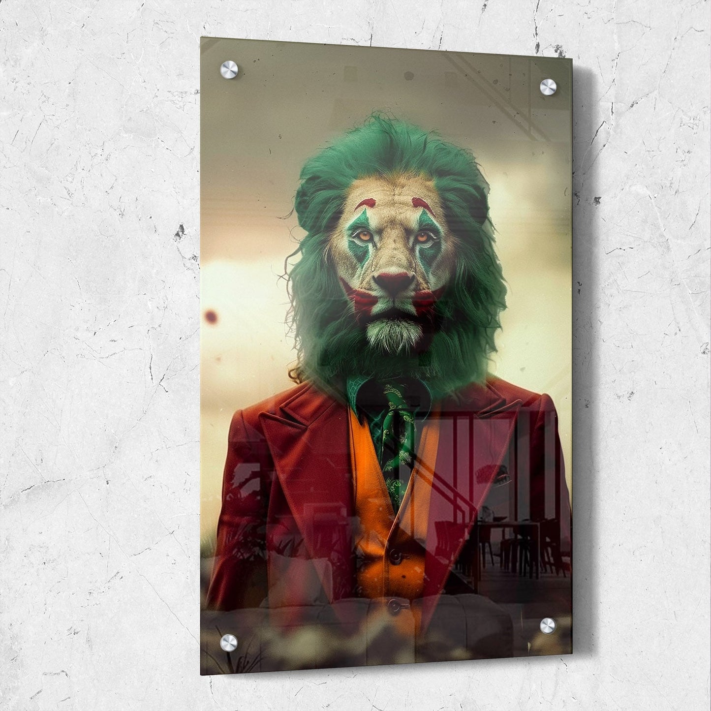 Surreal Lion Joker Art