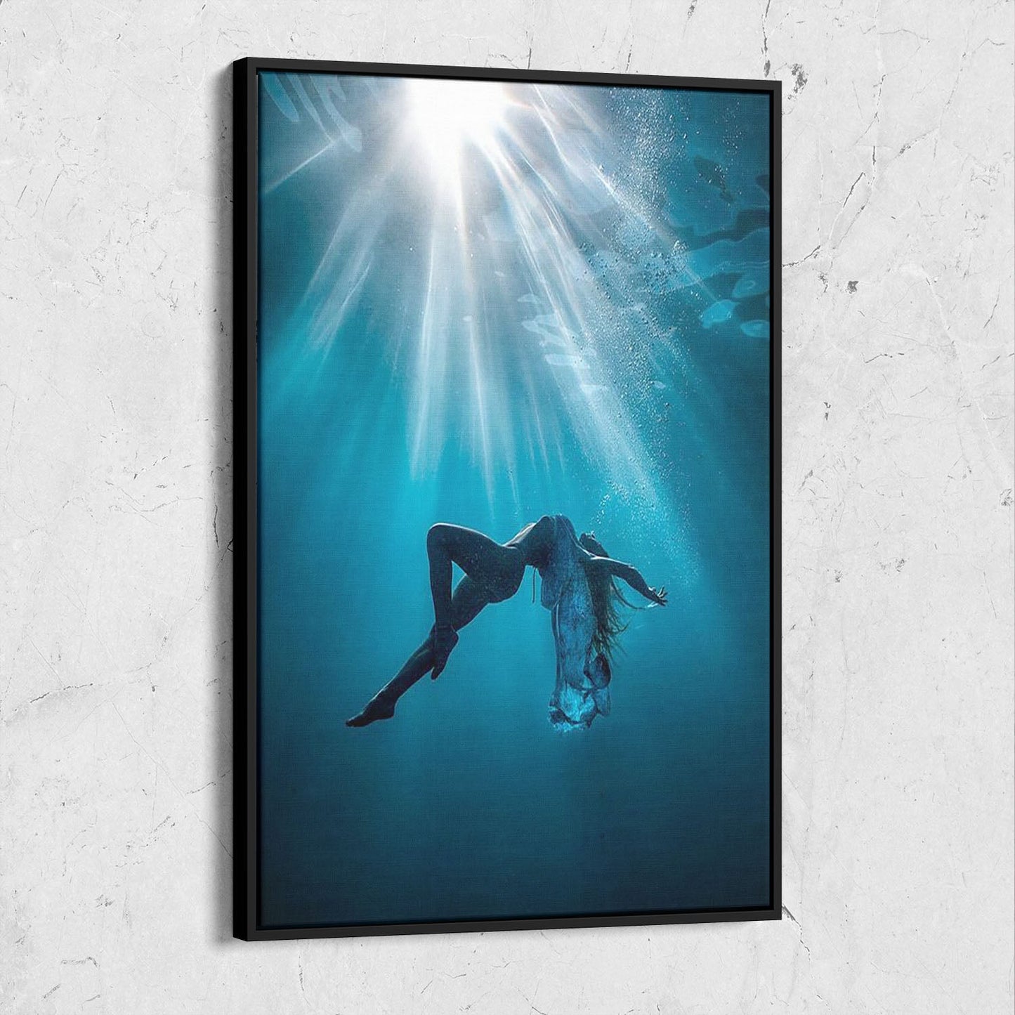 Underwater Woman Photography Print