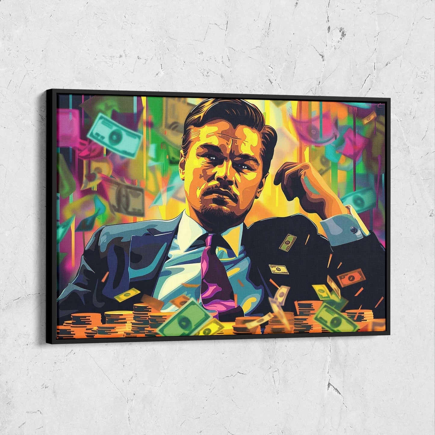 Wall Street Money Pop Art