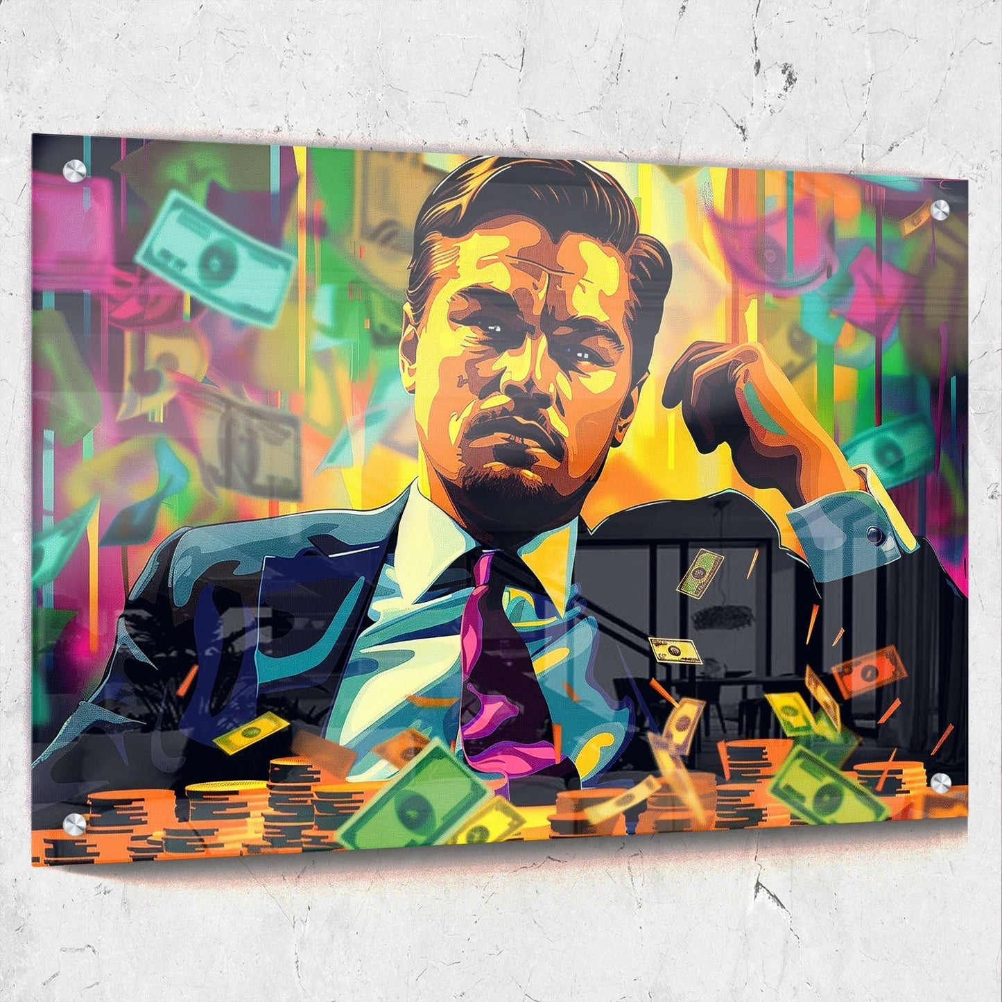Wall Street Money Pop Art