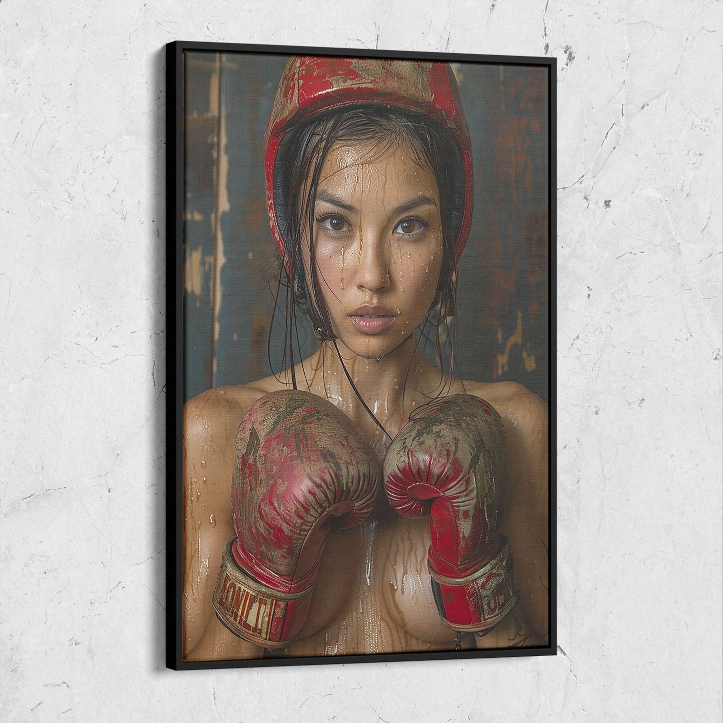 Woman Boxer Portrait Photography