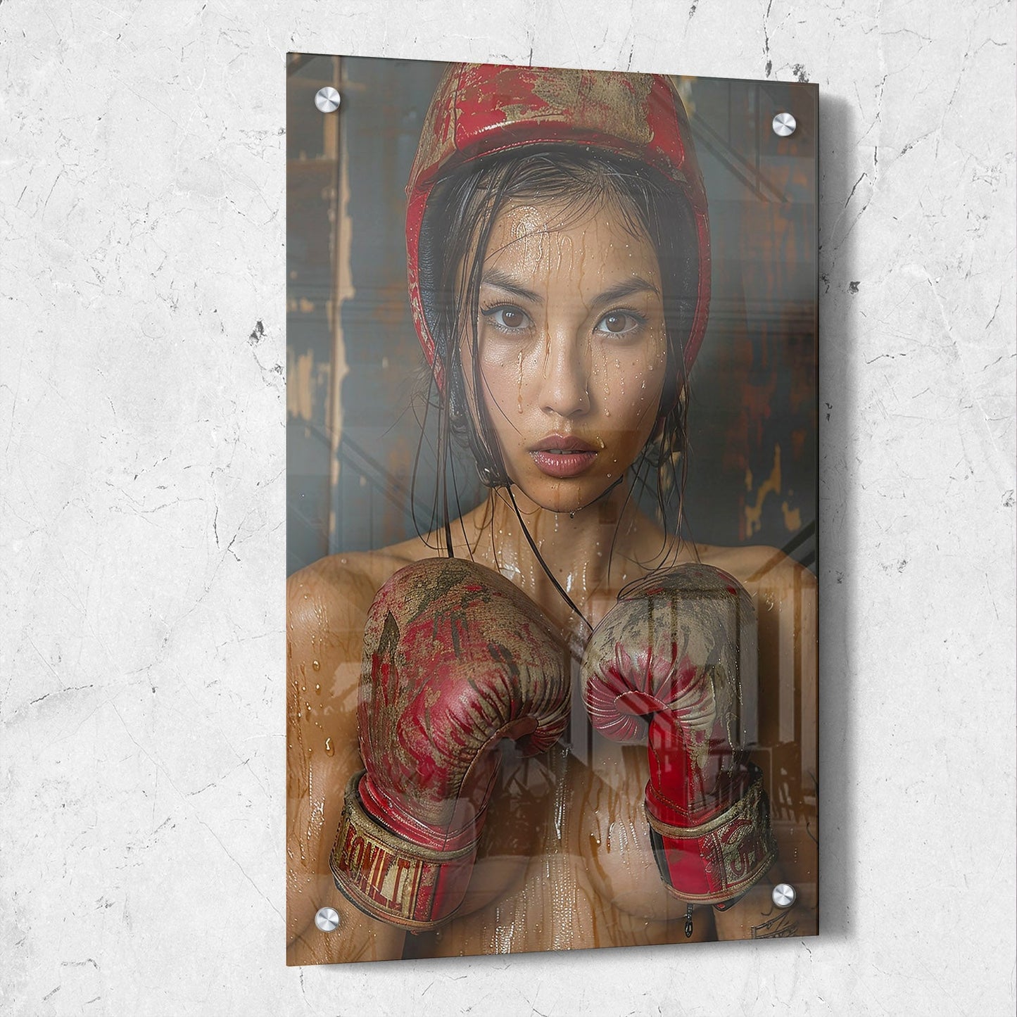 Woman Boxer Portrait Photography