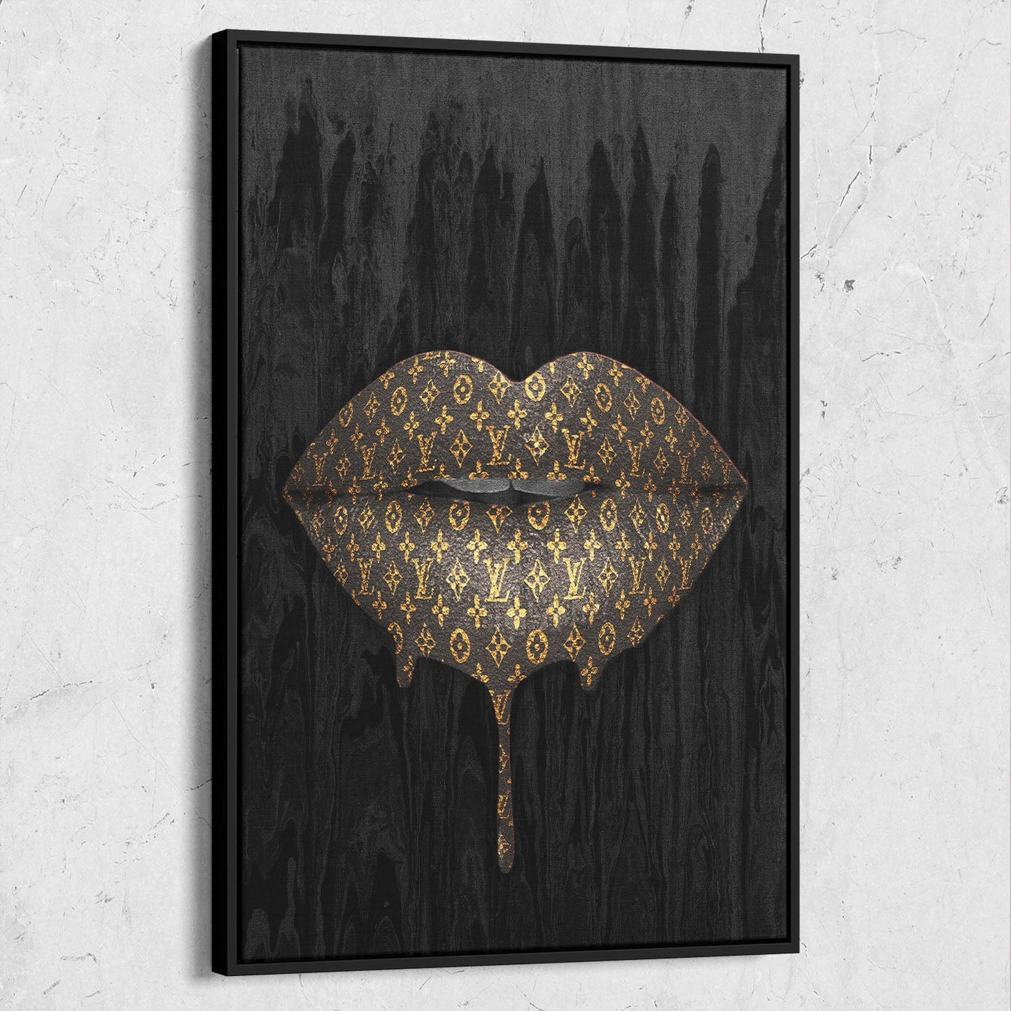 Louis LV Inspired Lips Drip