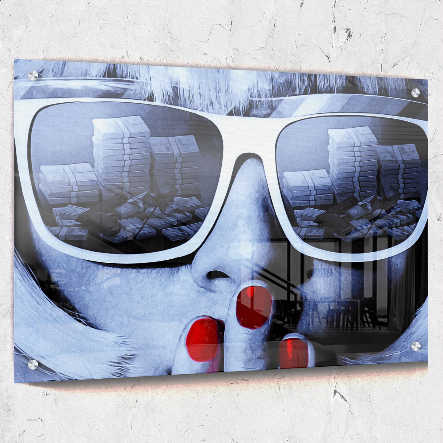 Girl Sunglasses Paint