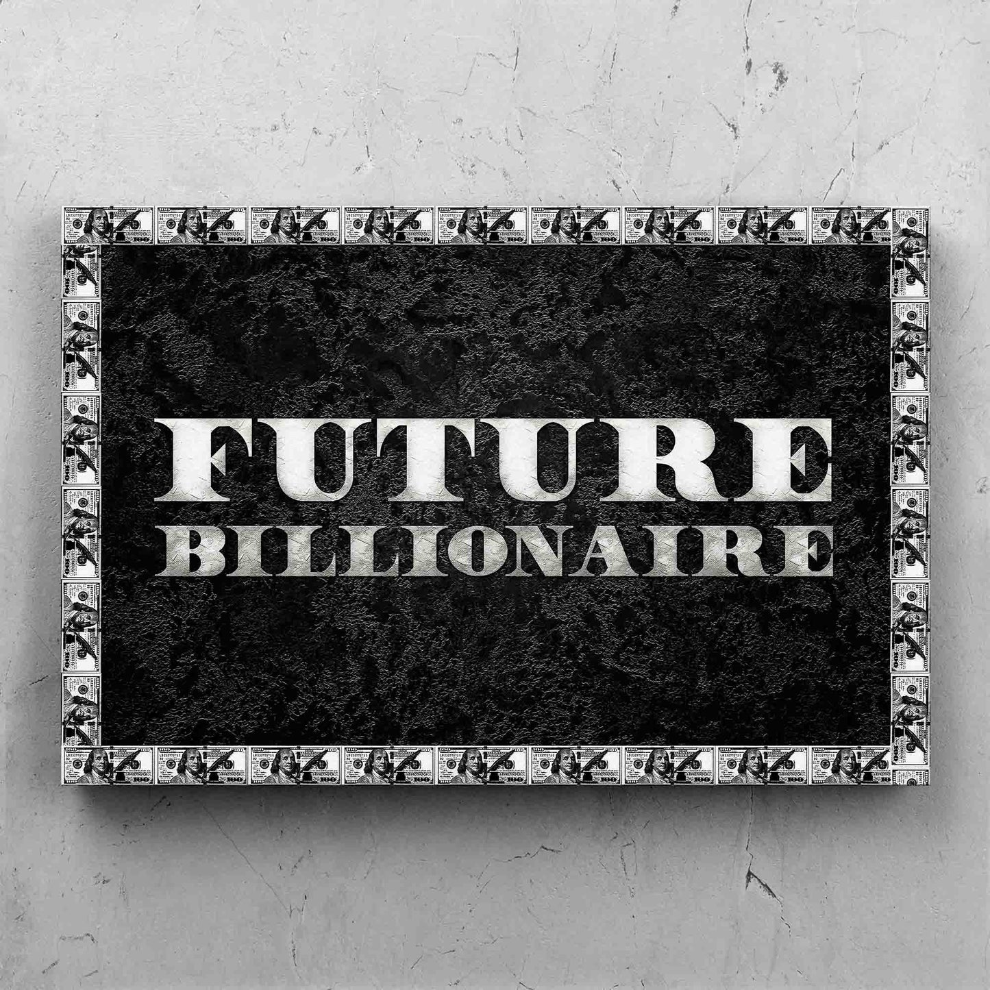 Future Billionaire Money Frame