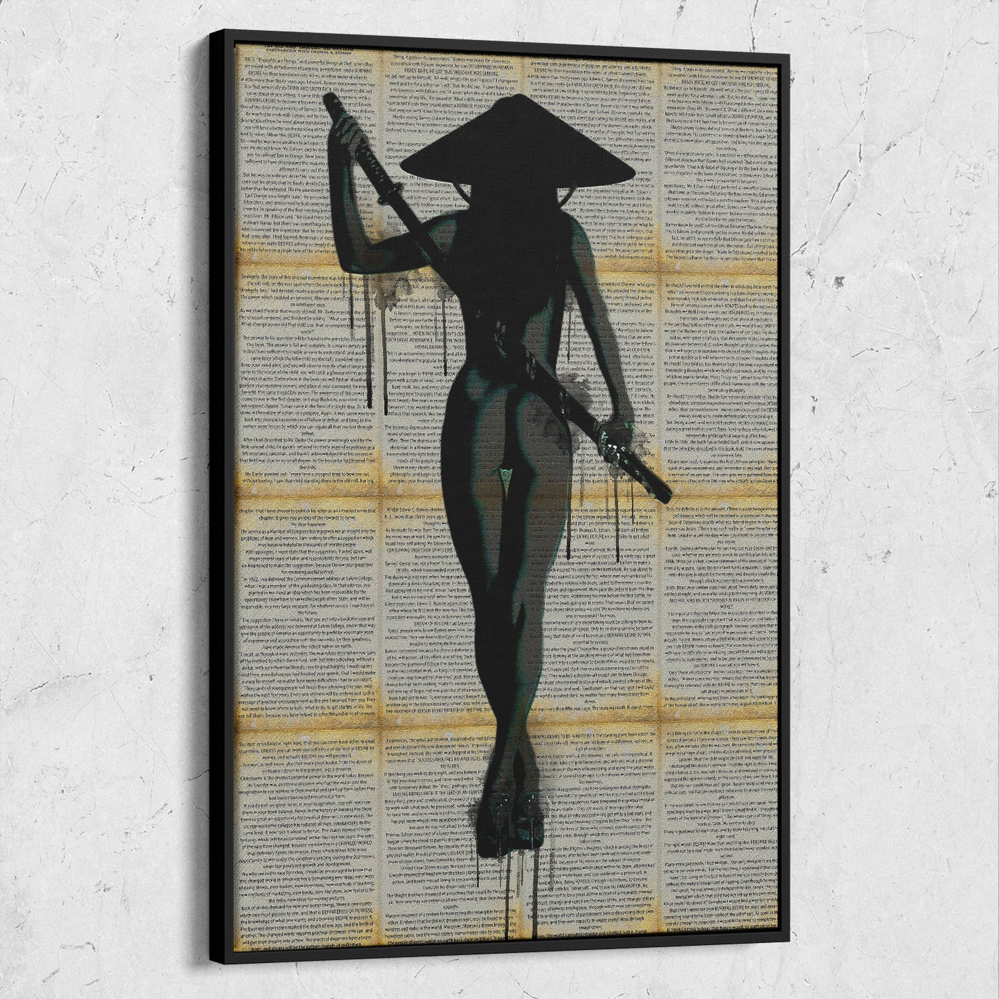 Silhouette Sword Beauty