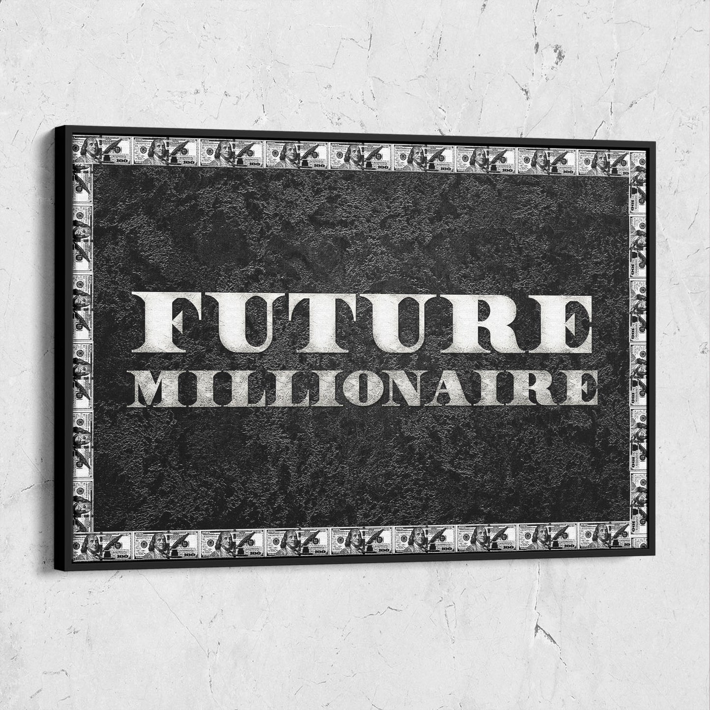 Future Millionaire Money Frame