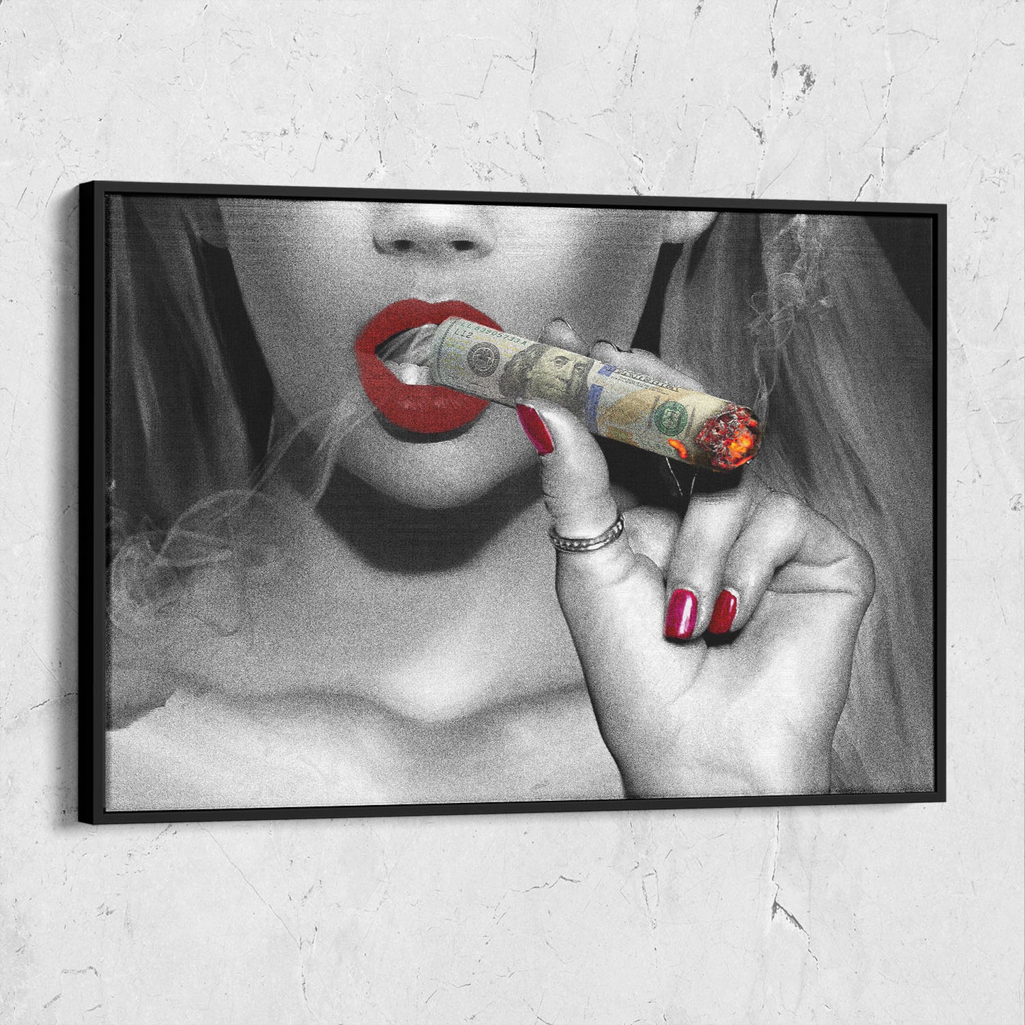 Cigar Money Girl