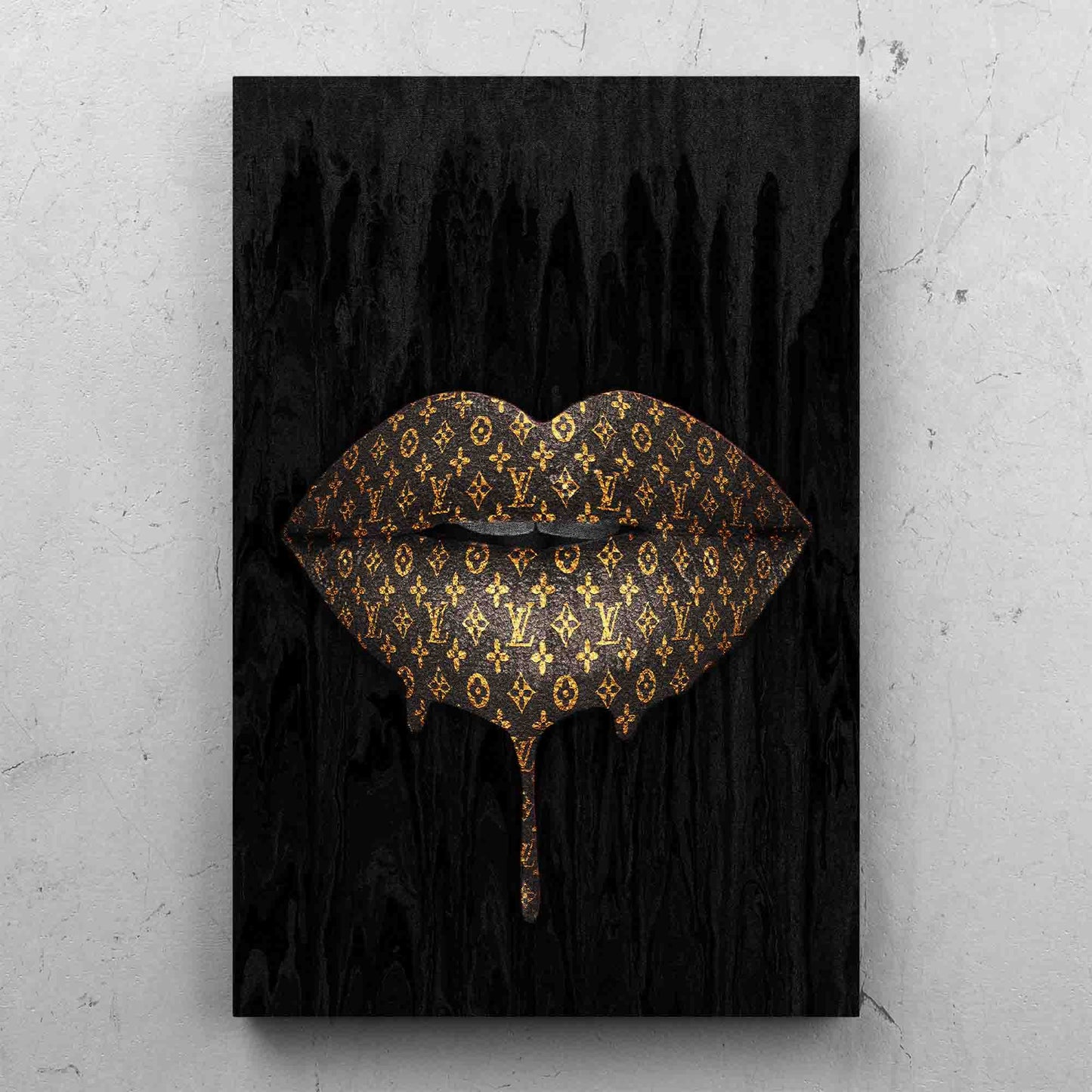 Louis LV Inspired Lips Drip