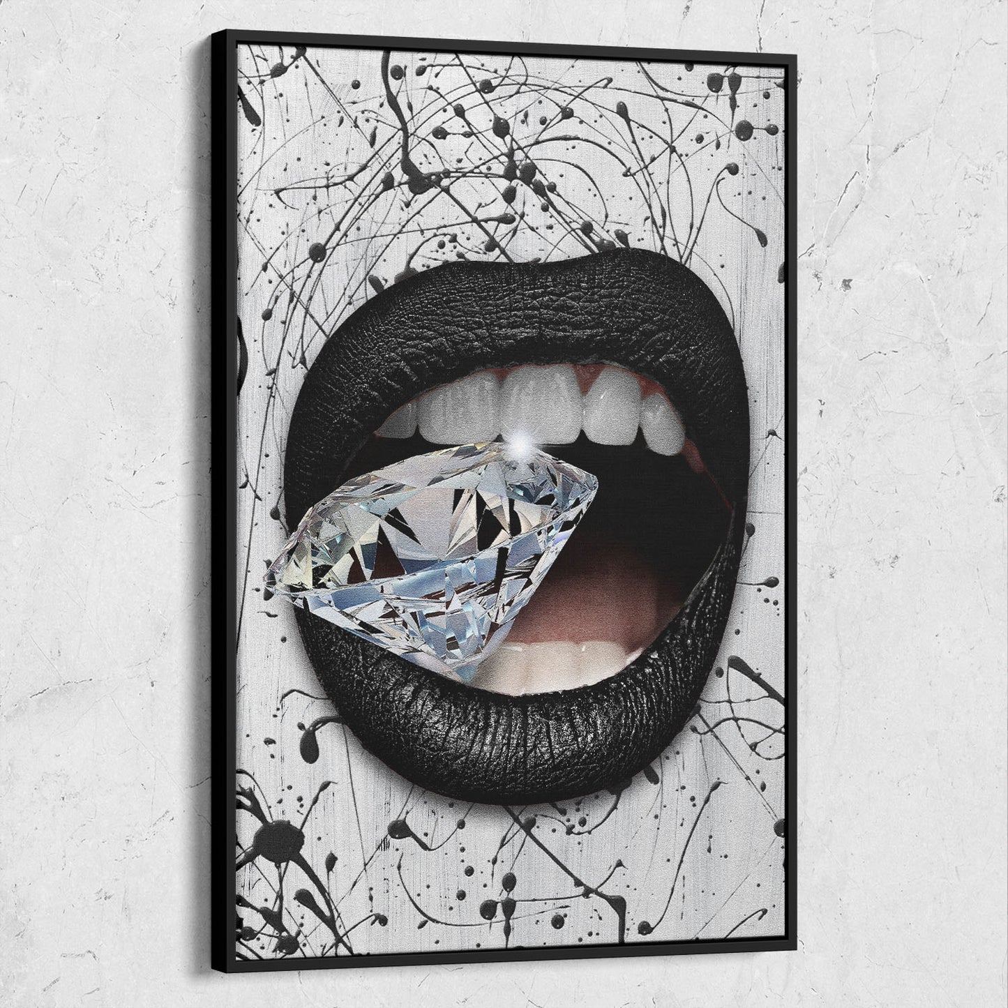 Diamond Black Lips
