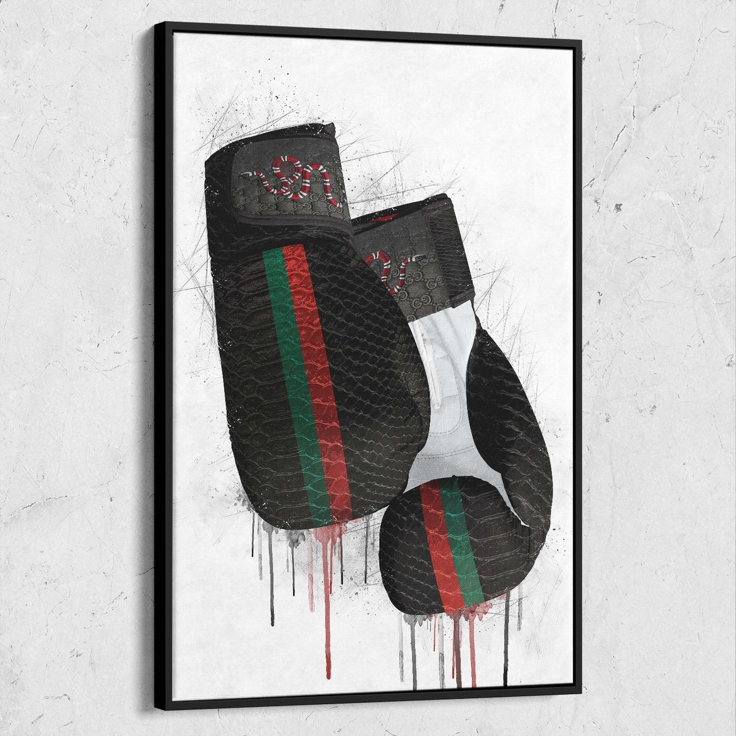 Gucci Inspired Boxing Gloves