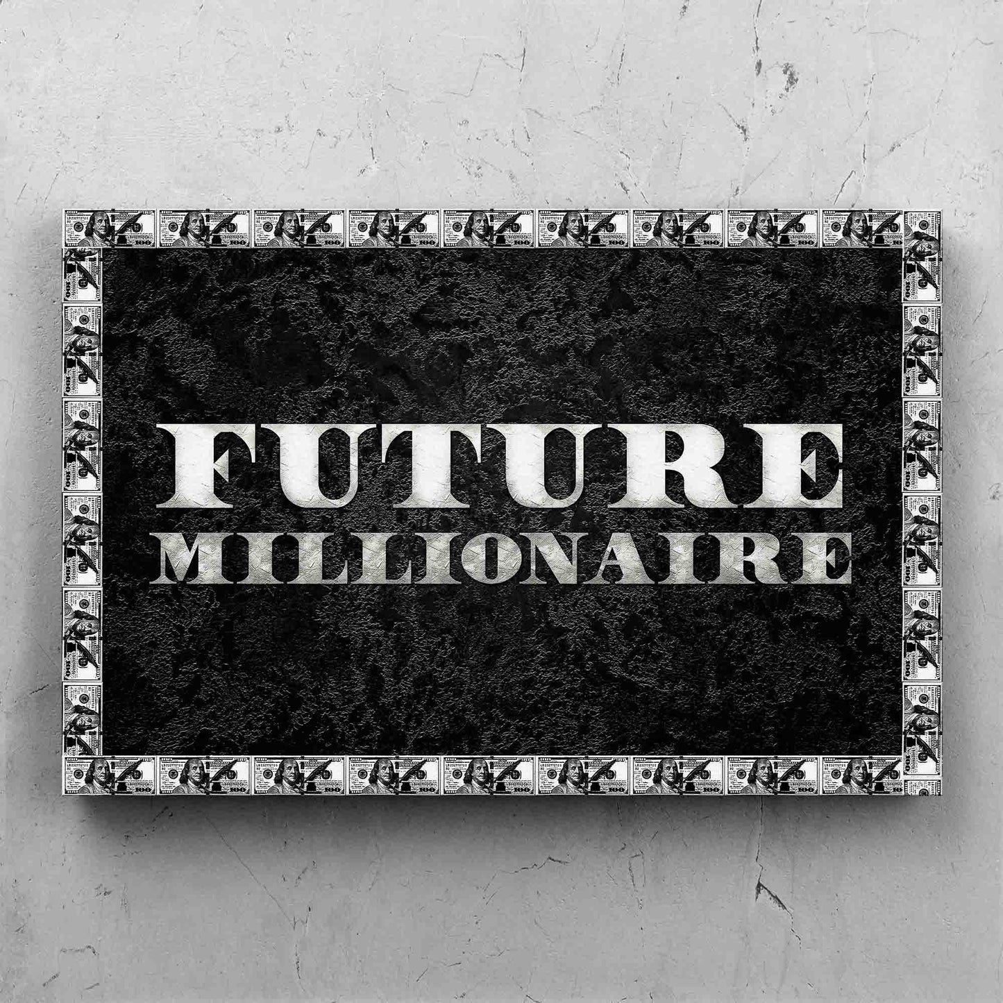 Future Millionaire Money Frame