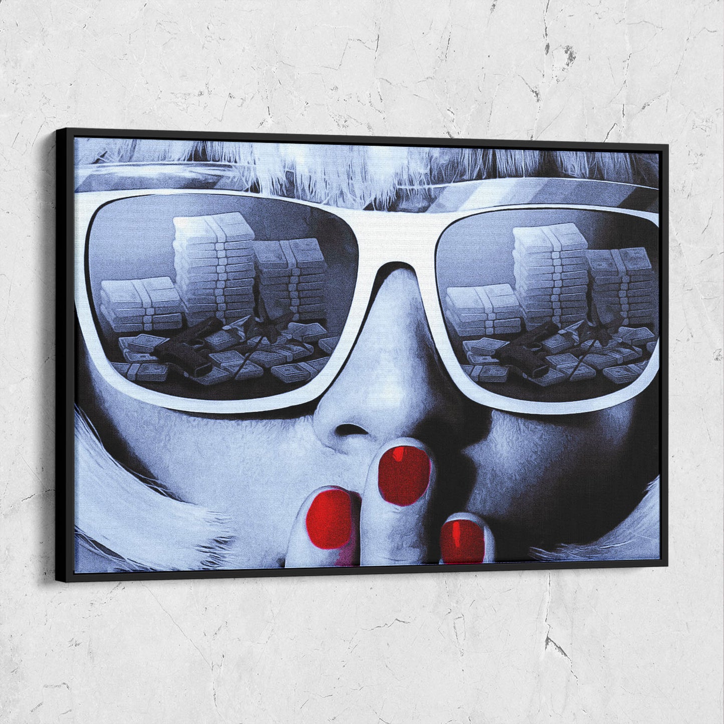 Girl Sunglasses Paint
