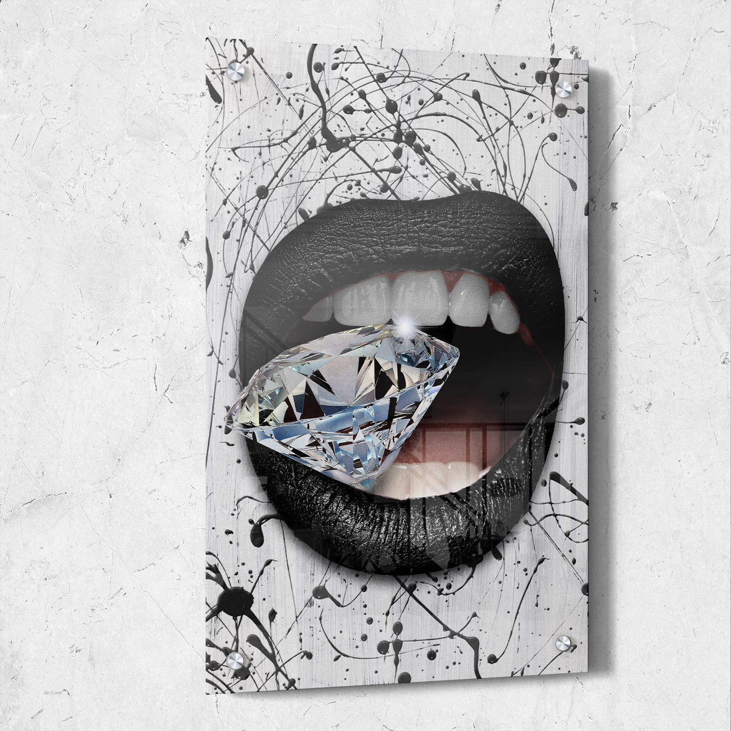 Diamond Black Lips