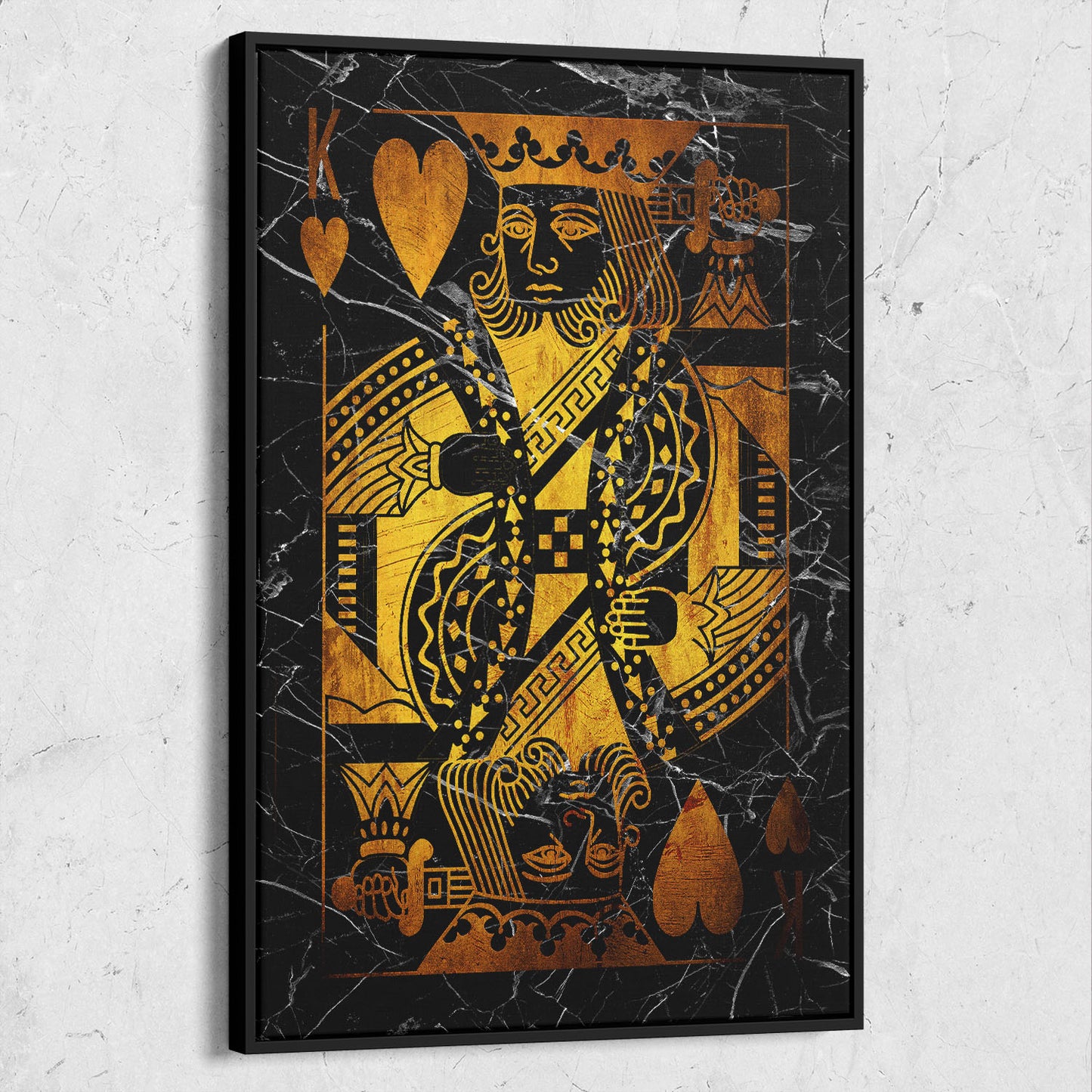 Gold King Of Hearts