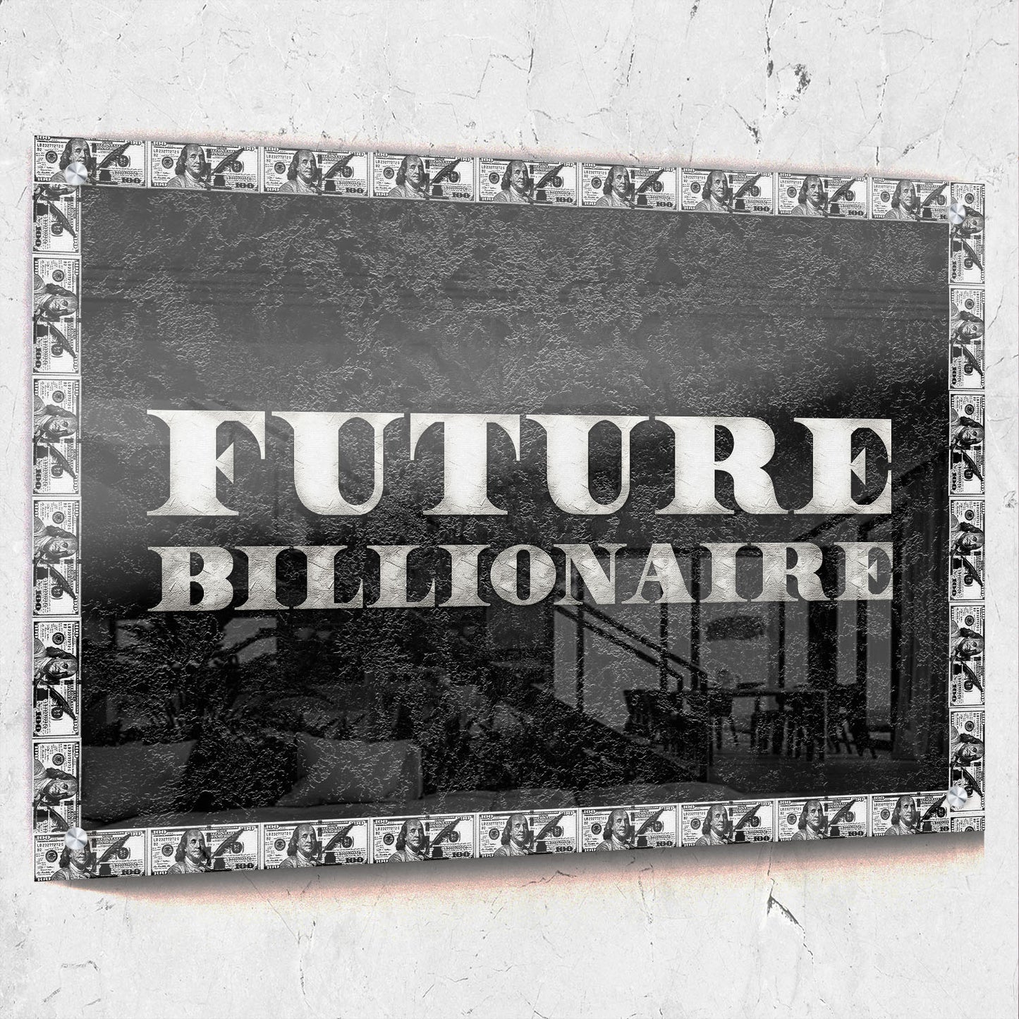 Future Billionaire Money Frame