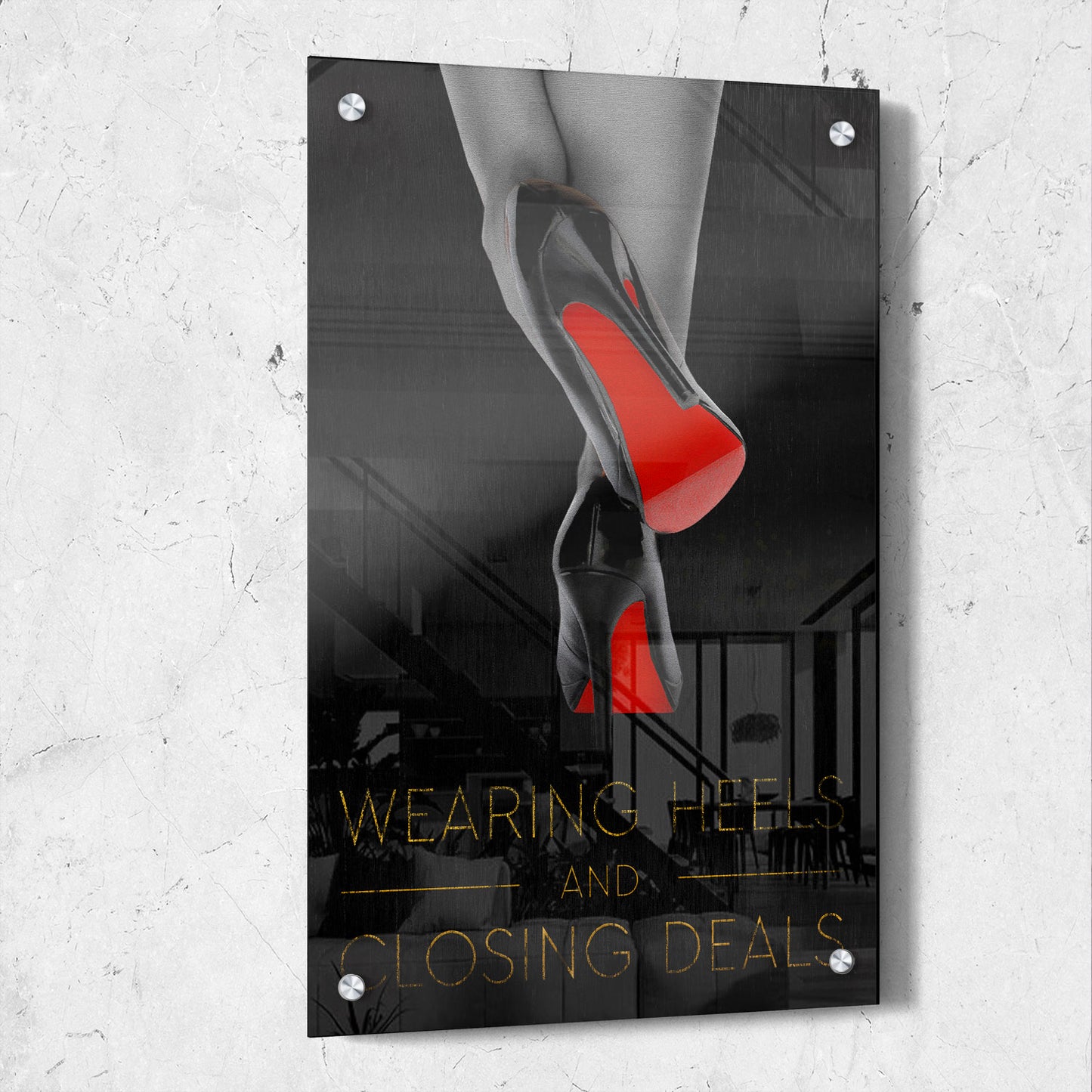 Wearing Heels & Closing Deals Lady Boss