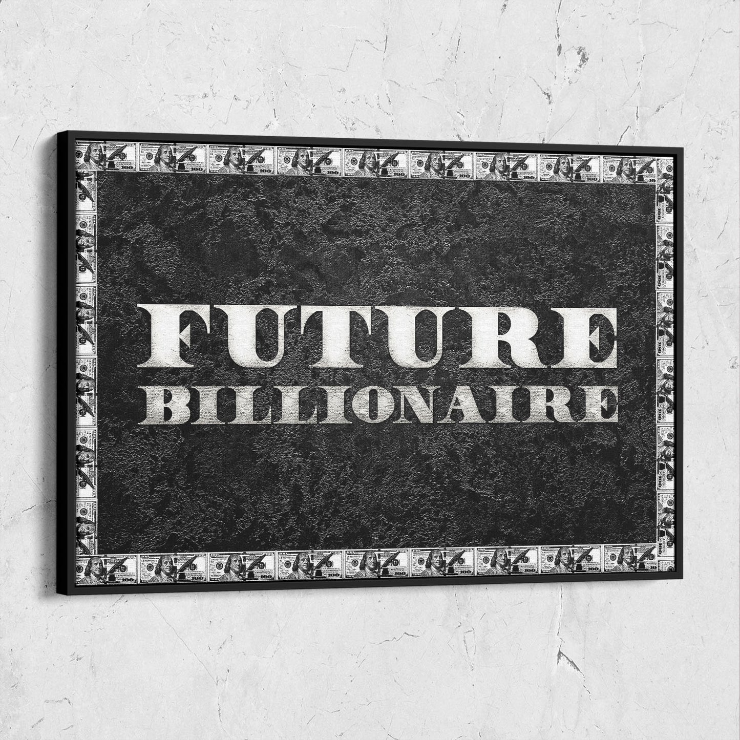 Future Billionaire Money Frame