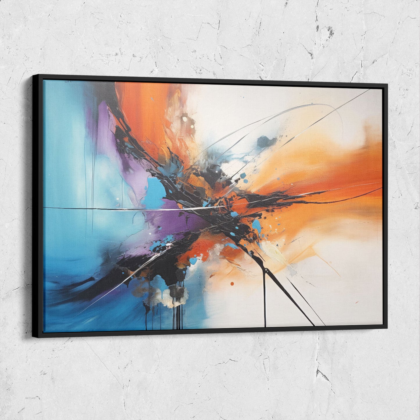 Abstract Colorful painting