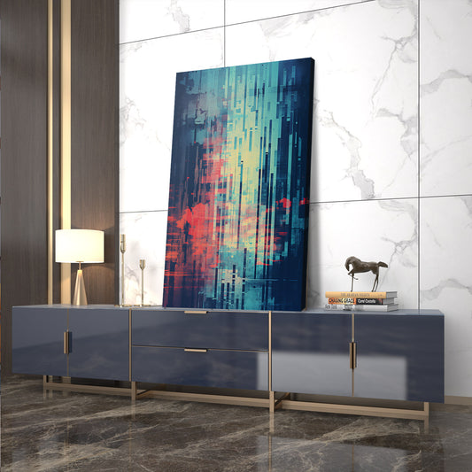 Abstract Glitch Paint