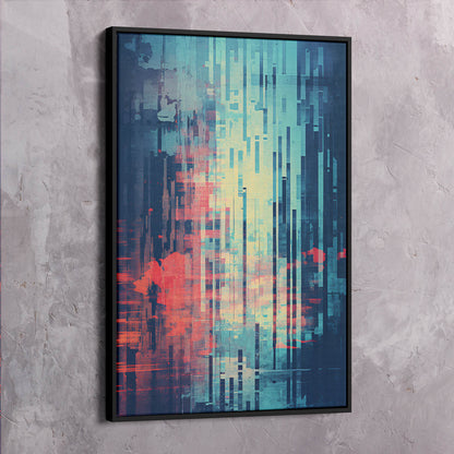 Abstract Glitch Paint