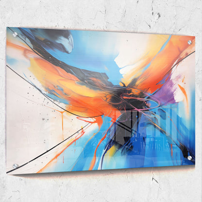 Abstract Multi Color Painting